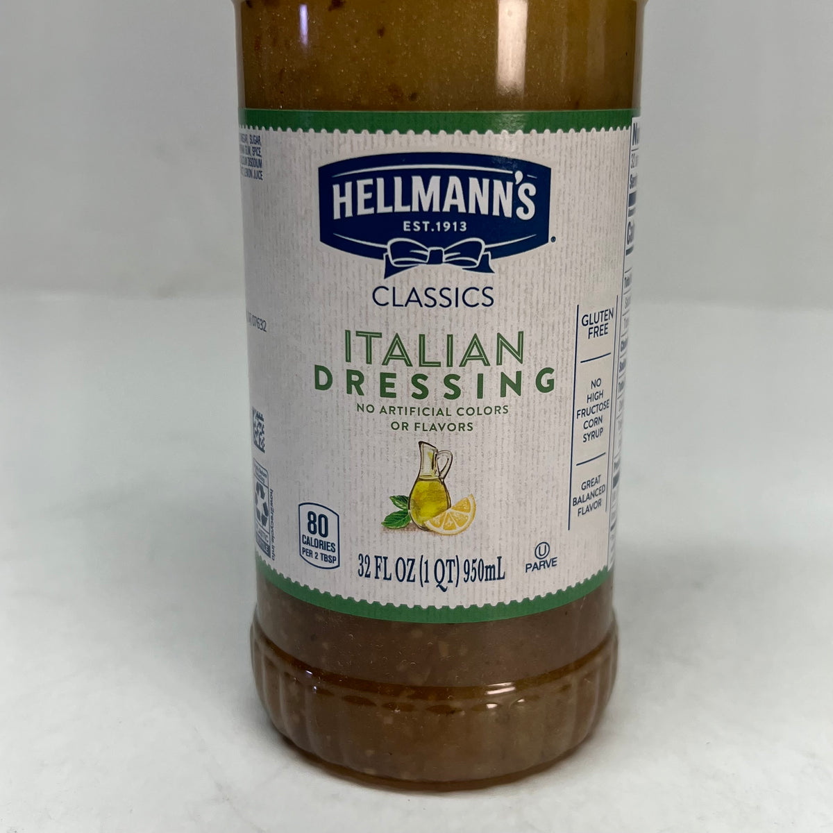 ZA@ HELLMANN'S (6 PACK) Italian Salad Dressing Salad Bar Bottles 32 fl oz. BB 06/27 67535916 (New Other, Distressed Box)