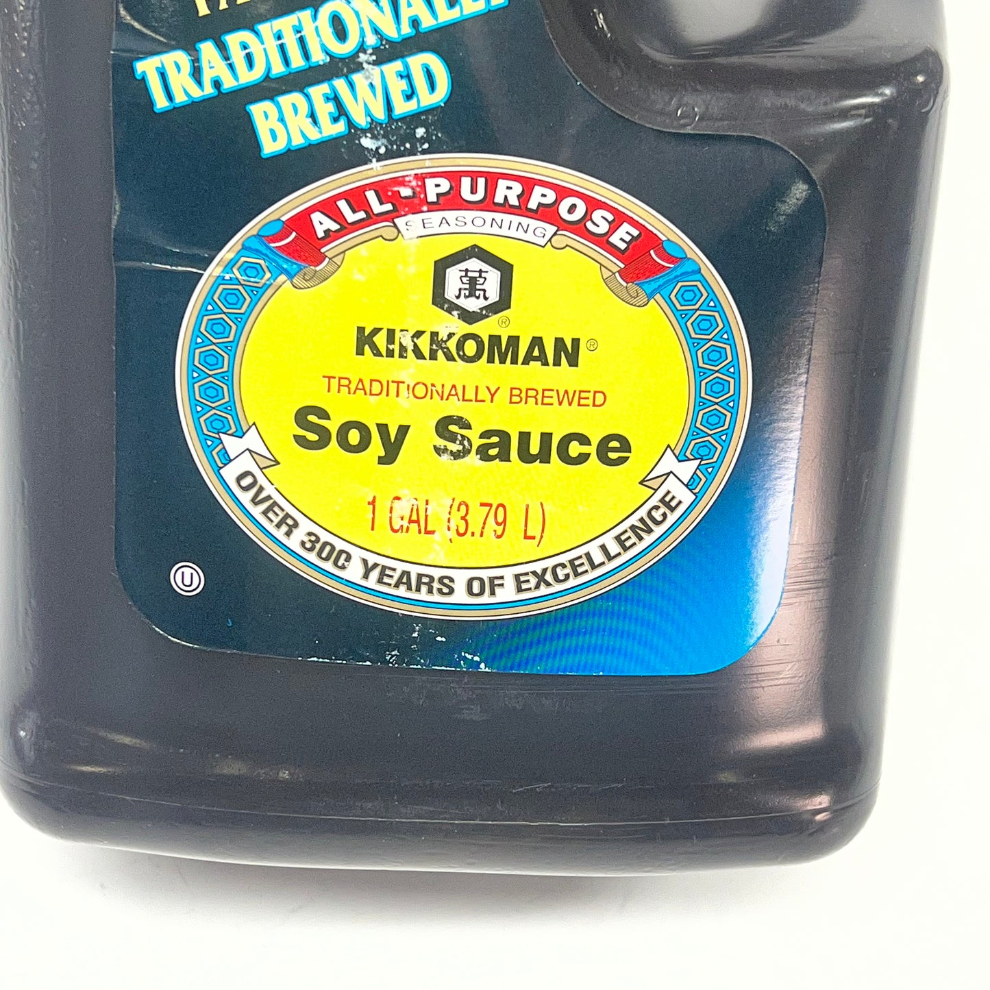 ZA@ KIKKOMAN All Purpose Traditionally Brewed Soy Sauce  1 Gal 253 Servings BB 04/|28
