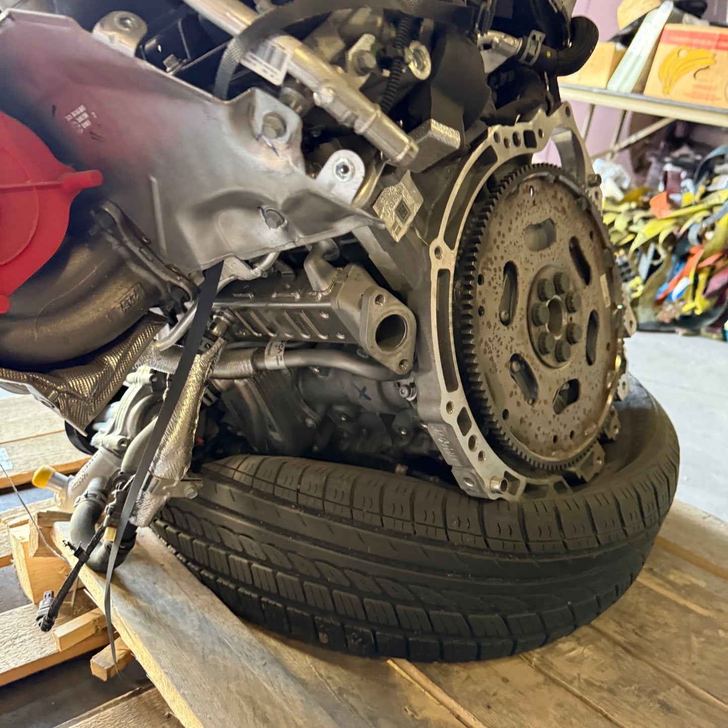 ZA@ MOPAR (Some Damage, but Never Used) Jeep Wrangler Engine (Electric / Gas?) 2020-23 04893726CB 2.0L L4 (AS-IS)