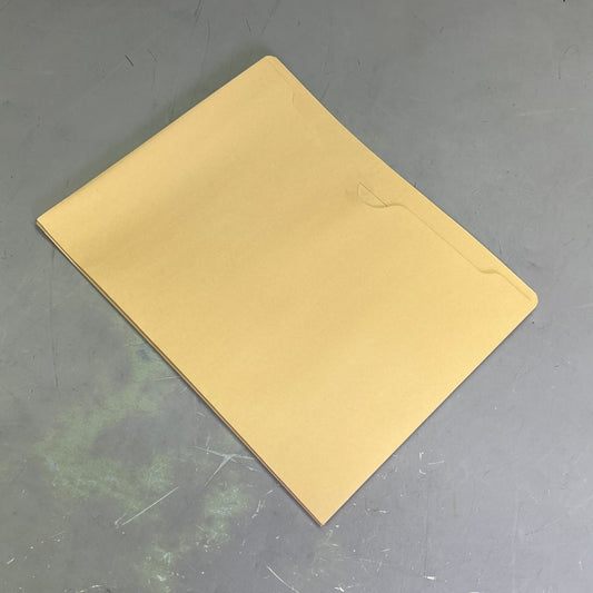 SMEAD (50 PACK) 100% Recycled File Jackets Reinforced Straight Cut 2" W 75605