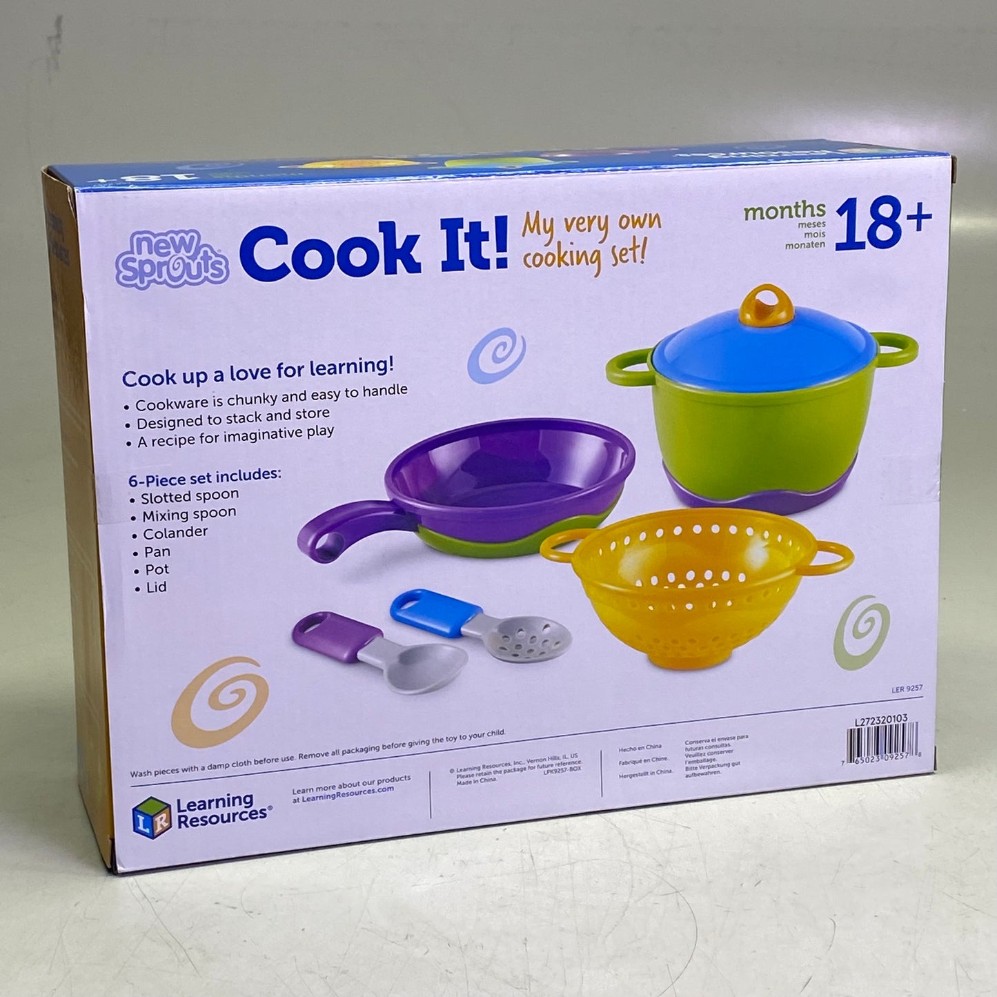 LEARNING RESOURCES Cook It My Very Own Cooking Set, 6 Pieces Various L272320103