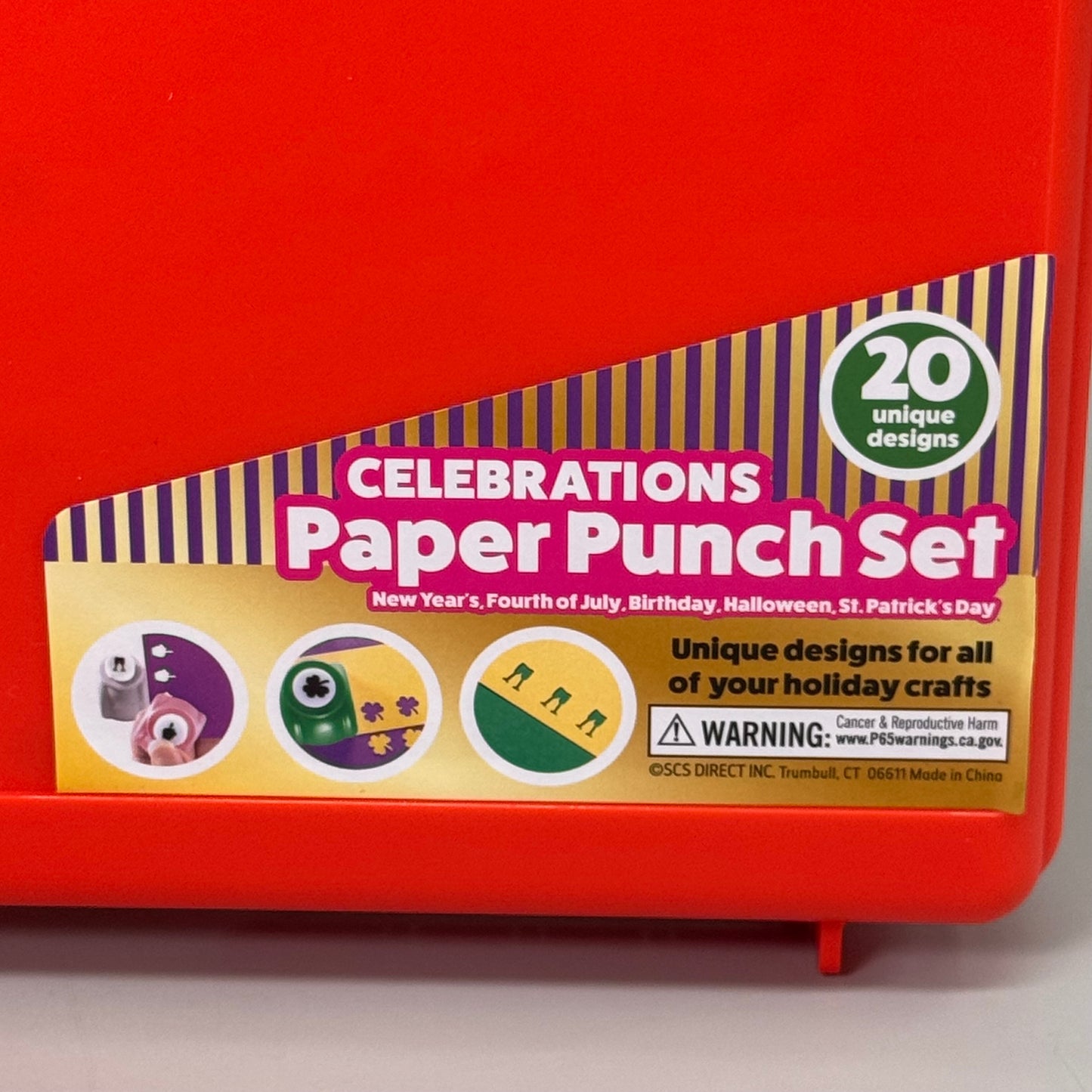 EVERY OCCASION (20 PACK!) Year Round Holiday Scrapbook Paper Punchers Multi-Color