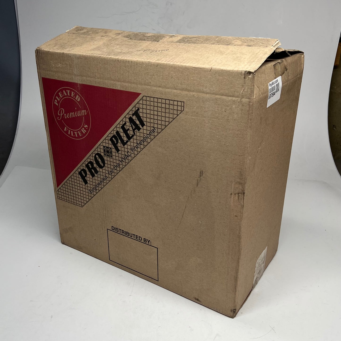 PRO PLEAT (12 PACK) Merv 8 Standard Residential Furnace Filters 20X20X1 Whi|te