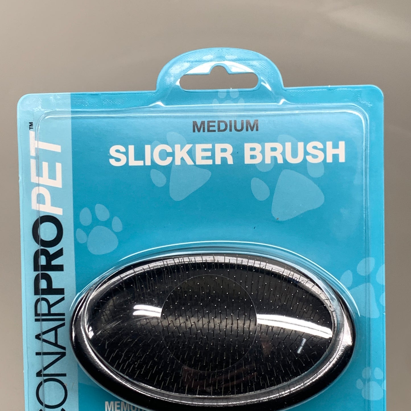 CONAIRPRO PET (2-PACK) Medium Slicker Brush Gel-Grip Handle Green PGFSMD-320B