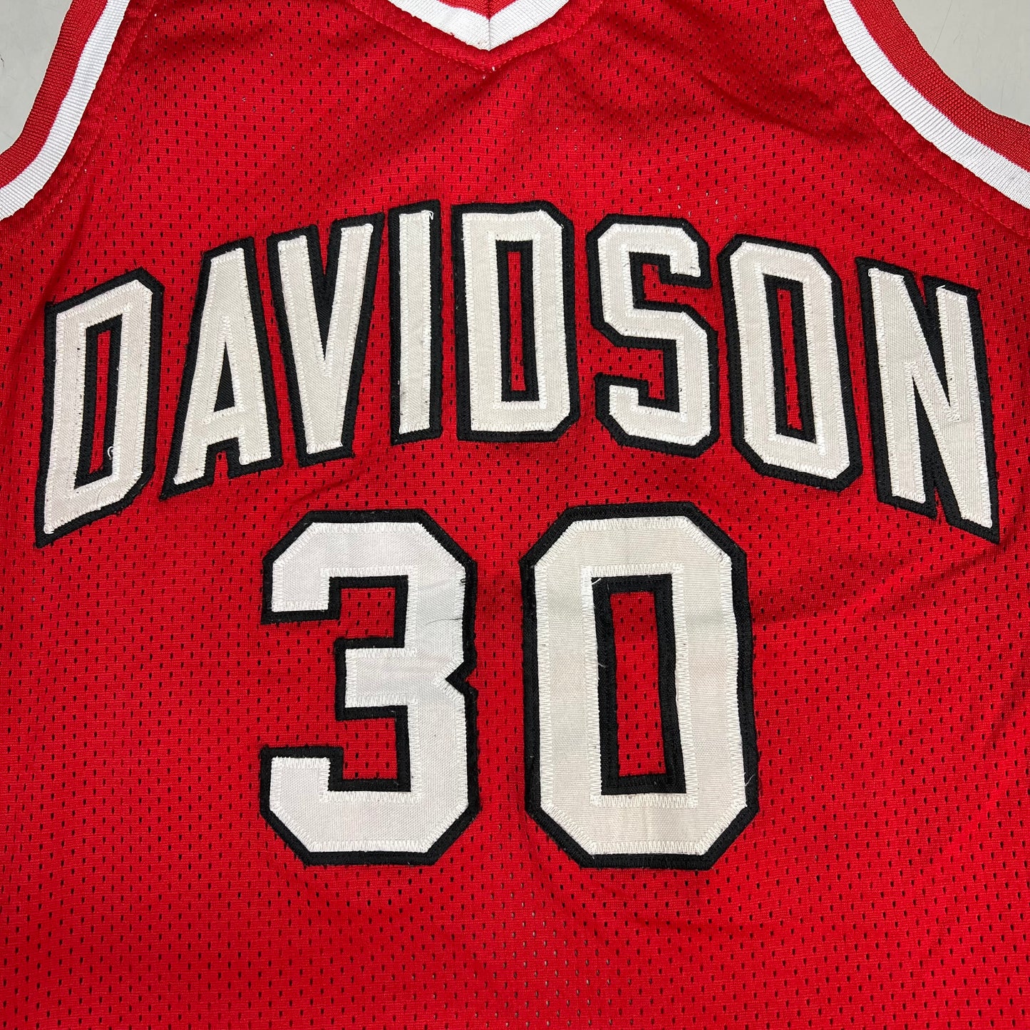Champion Vintage Davidson Steph Curry #30 Jersey  (Used)