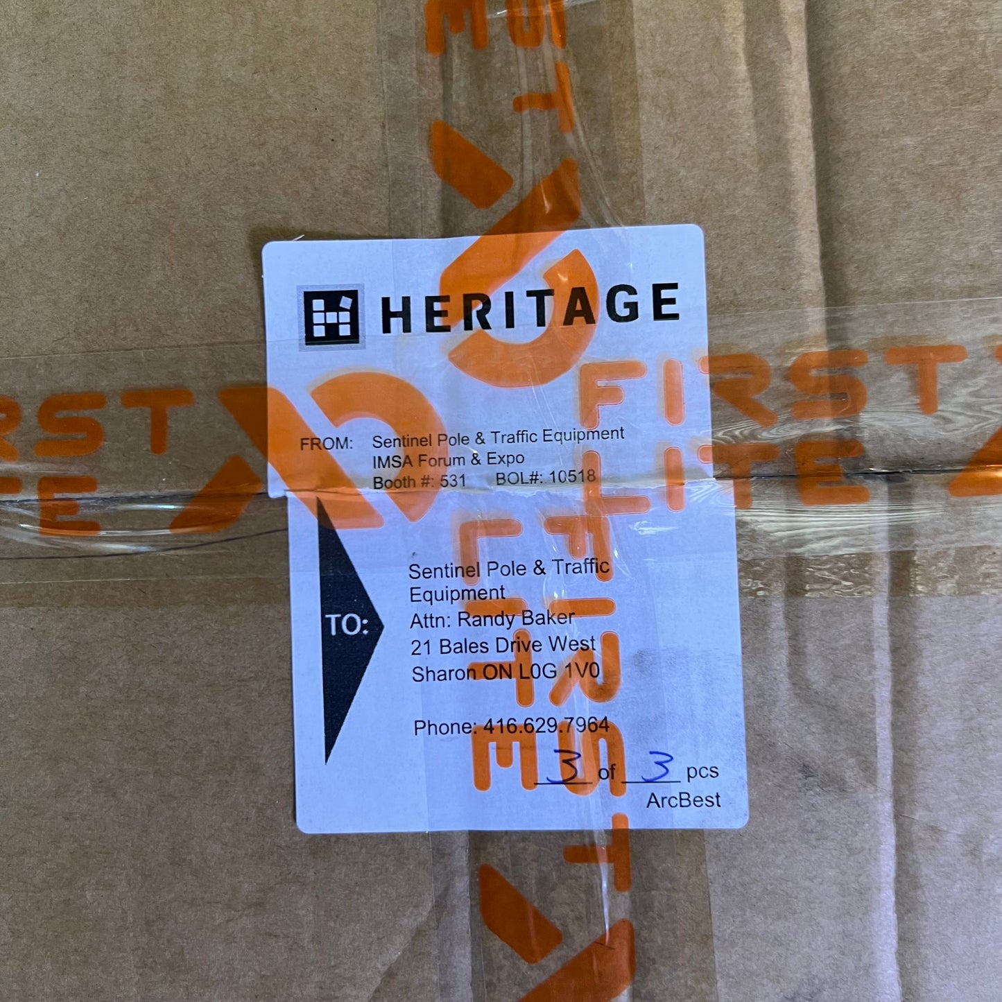 ZA@ Pallet of HERITAGE Banner Stand Display Frame for Trade Shows & Events Sz 96" x 90"