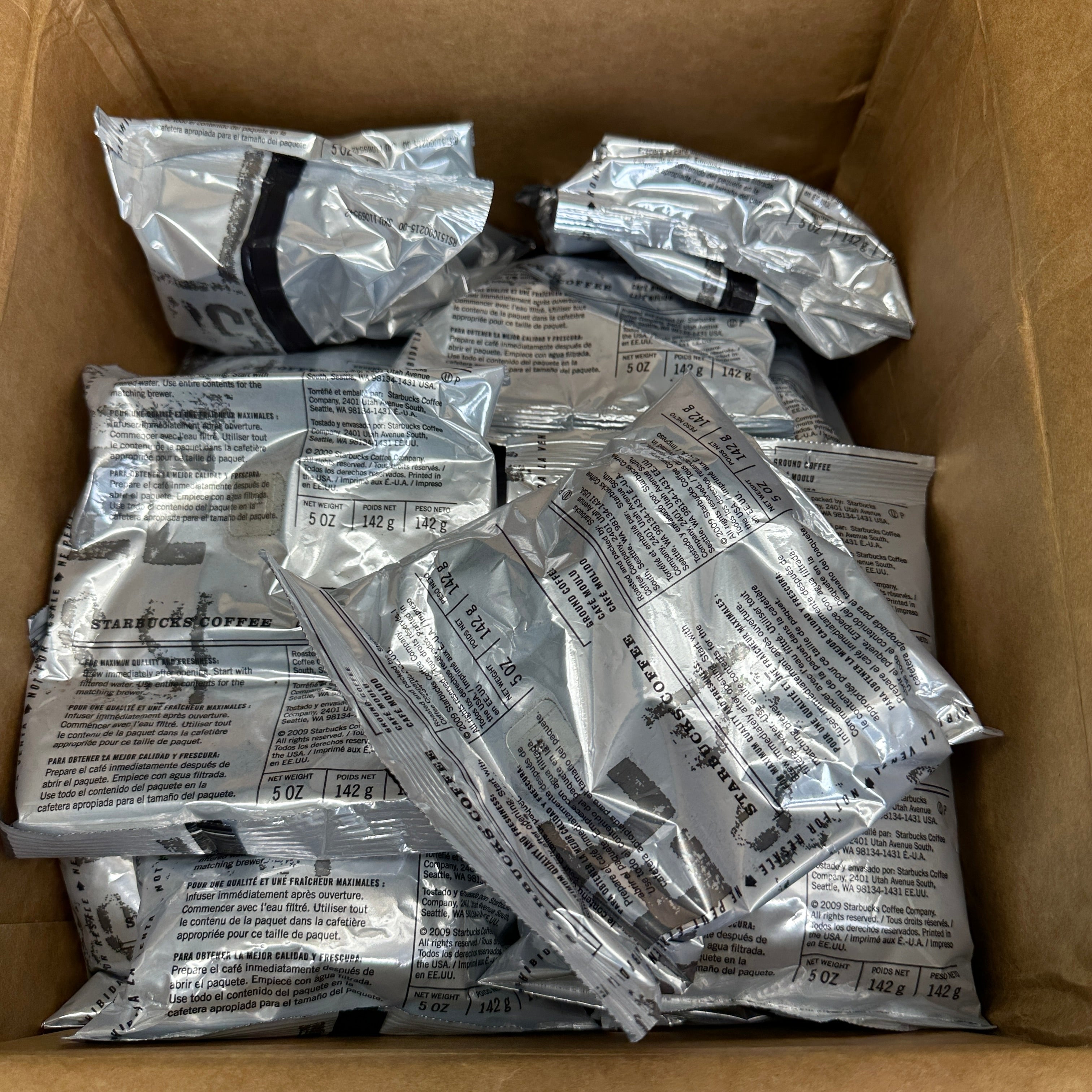 ZA STARBUCKS 29/Case Ground Coffee 5 oz 02/25 PayWut