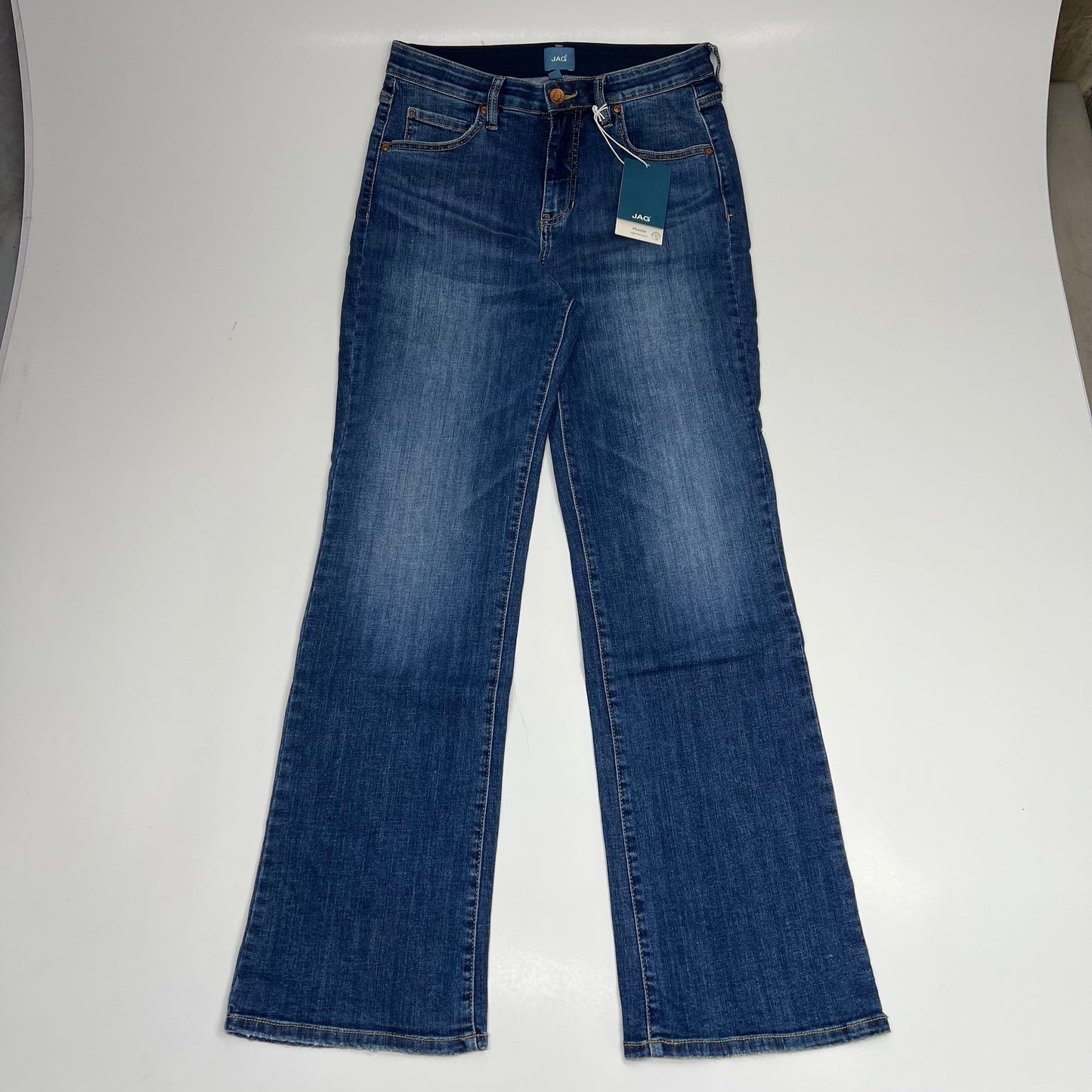 JAG Phoebe High Rise Bootcut Jeans Women's Sz 10/32 Seaside Blue J2911SCV418
