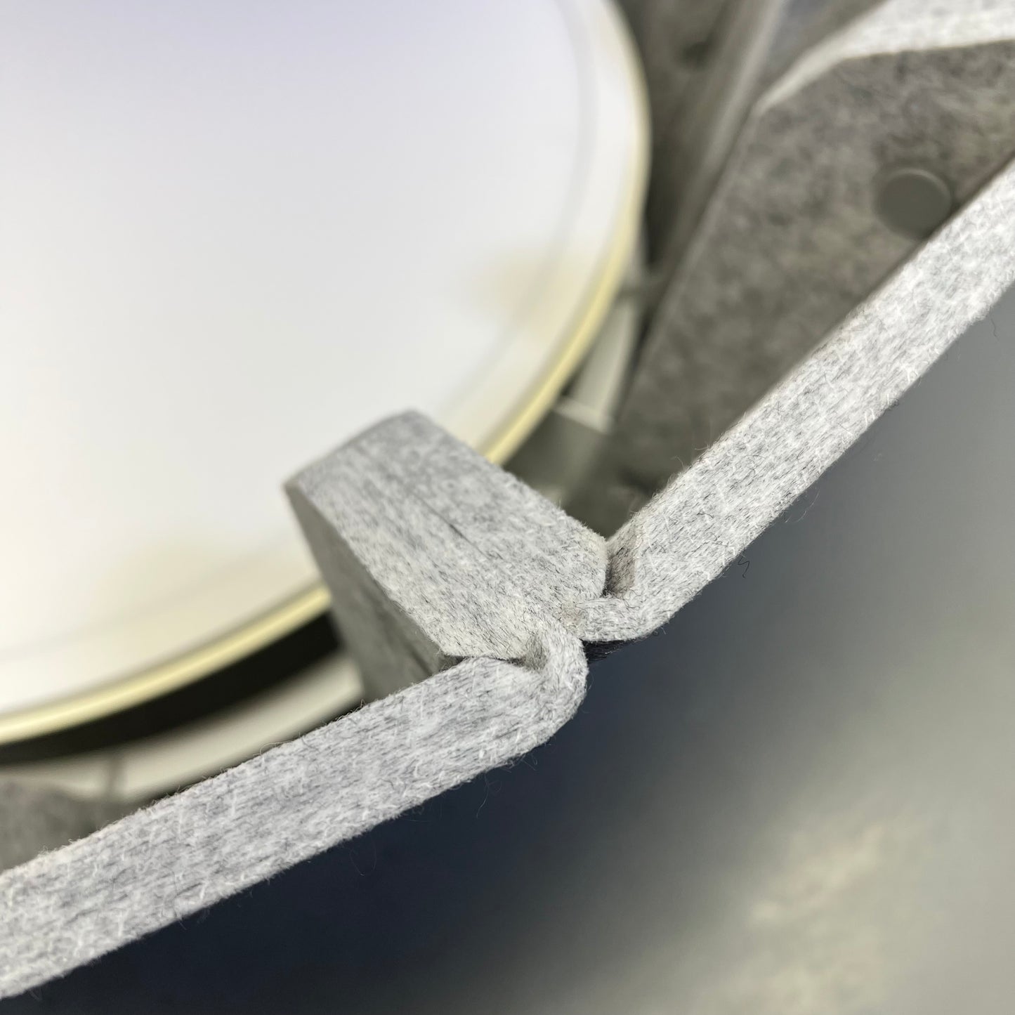 LUXX BOX Vapor Echo (LX-VE) Sound Management Pendant Lighting 36" - M Light Grey