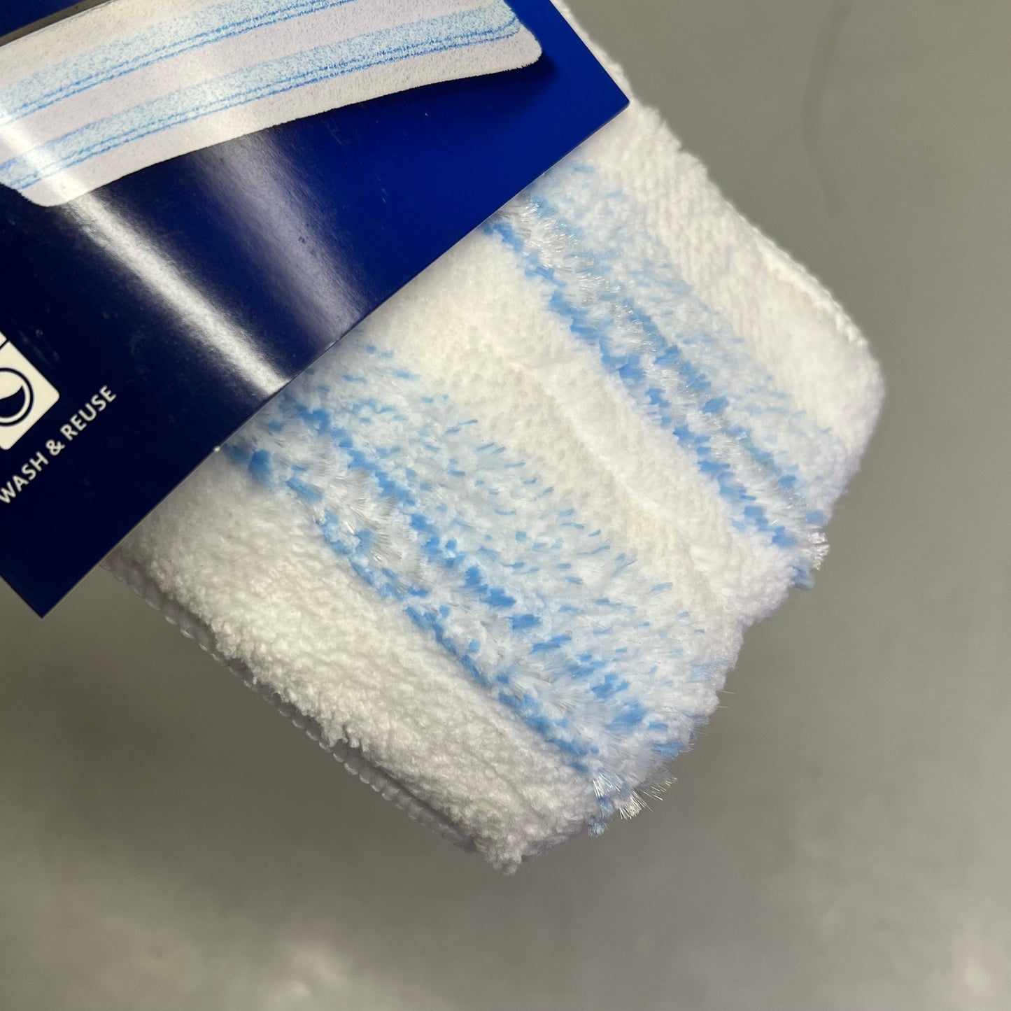 O-CEDAR (2 PACK, 2 HEADS EACH) H2prO Mop Heads 9.25" x 4.38" White 26-231
