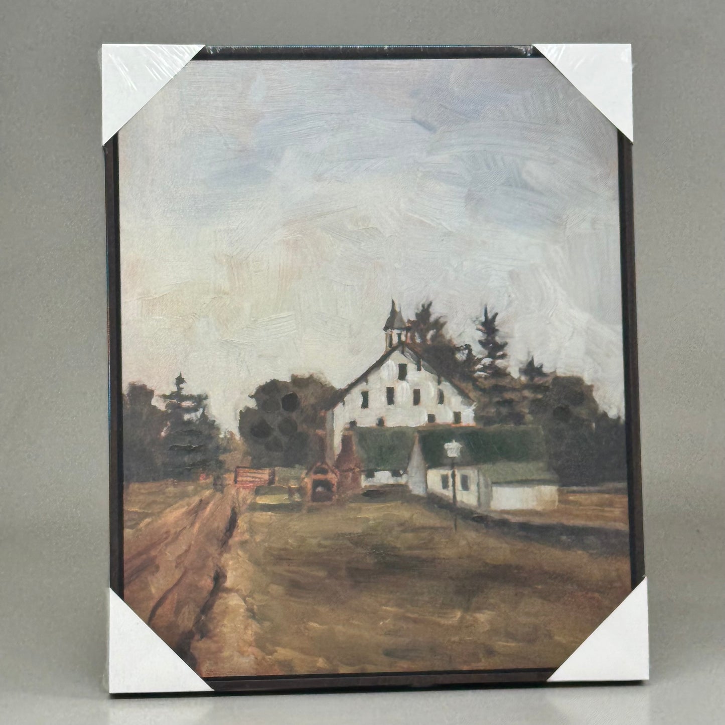 RAZ IMPORTS Back To Home Ranch Framed Wall Art  19.5"L X 1.5"W X 23.9"H 4557320