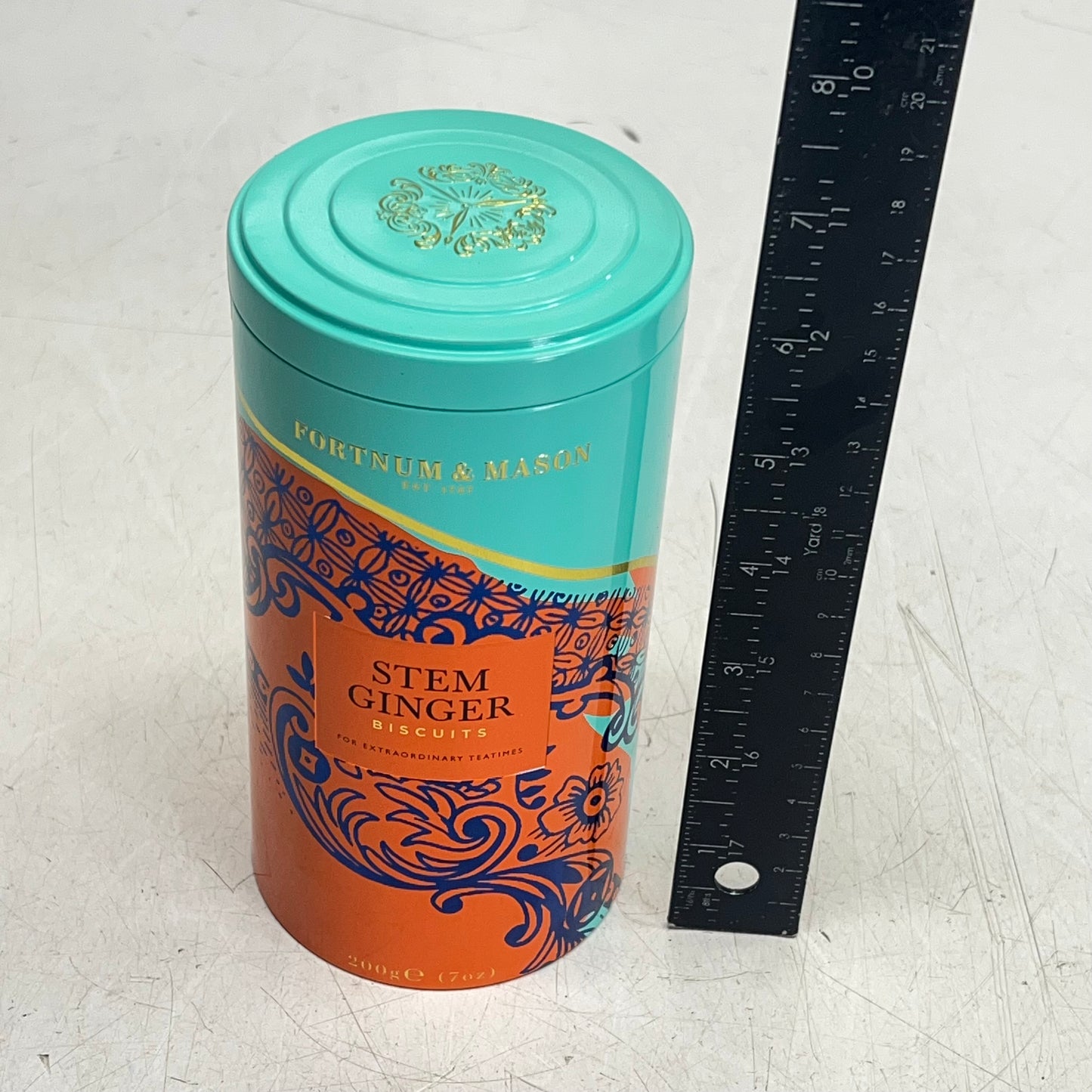ZA@ FORTNUM & MASON (2 PACK) Stem Ginger Biscuits 7oz 200g BB 05/26