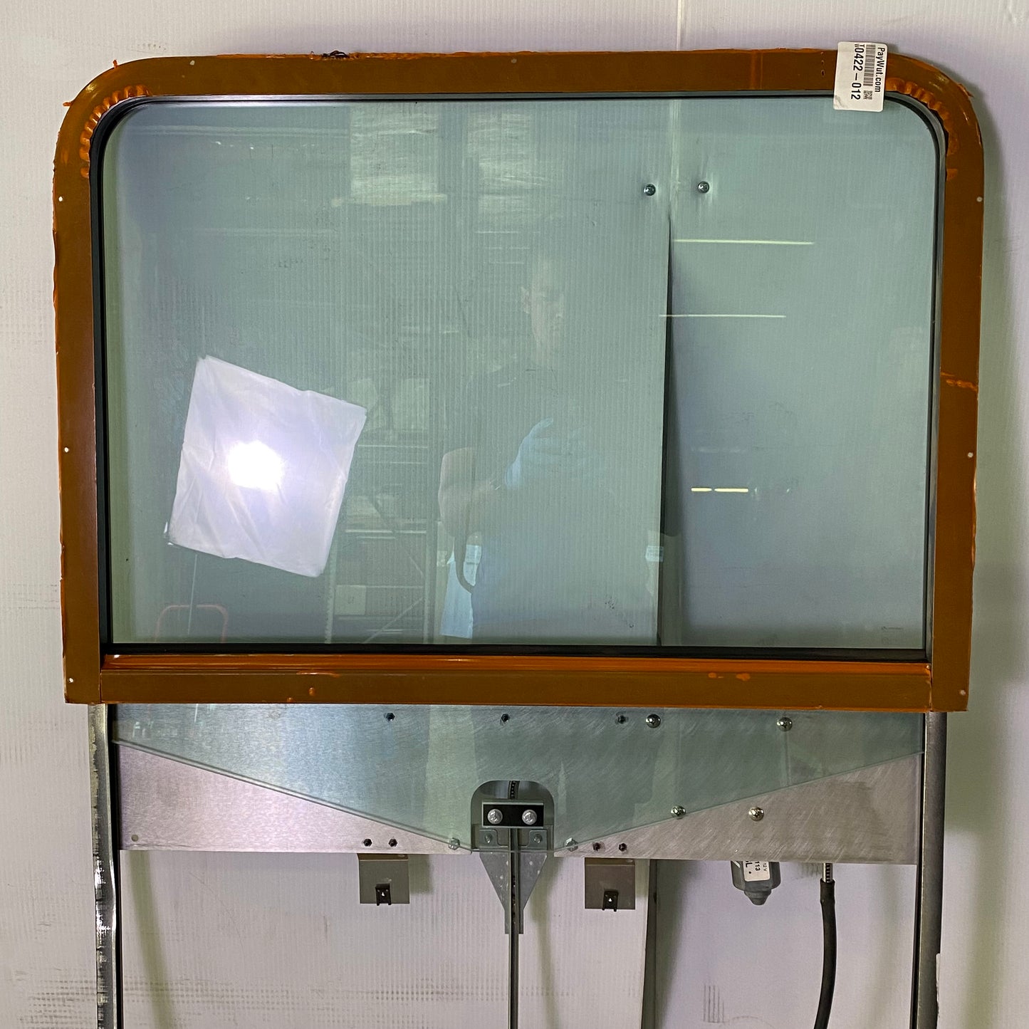 ZA@ Car Window Assembly 34"W x 52"H Grey (AS-IS, Minor Damage)