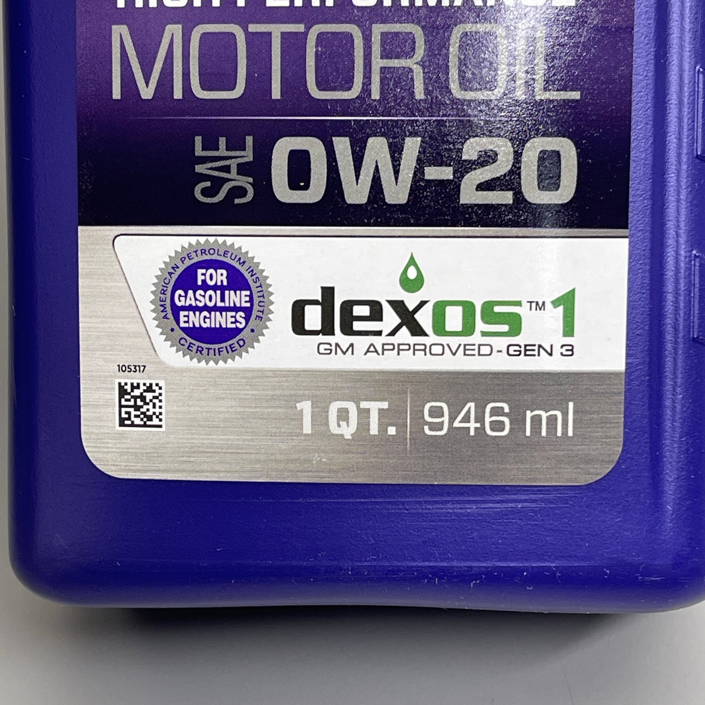 ROYAL PURPLE 6PK! Synthetic Oil SAE 0W-20 1 QT (New)