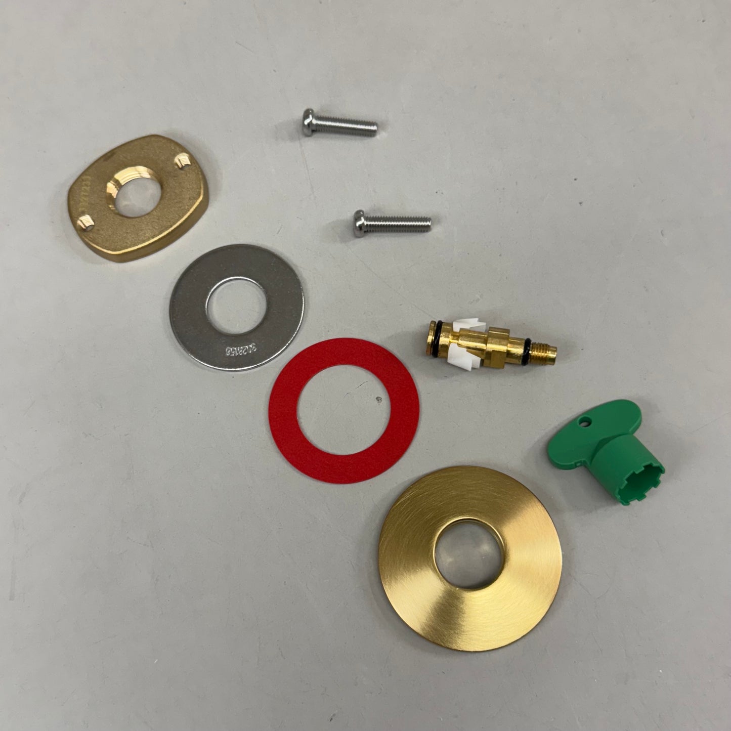 KOHLER Lavatory WS Spout Tube Component Vibrant Brushed Moderne Brass 77967-2MB