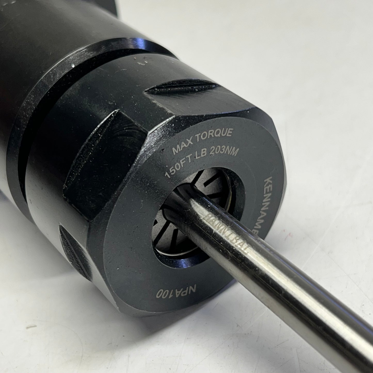 VALENITE Cat 50 Tool Holder & Kennametal Collet Chuck W/ Bit ~1/2" V50CT-10SG55