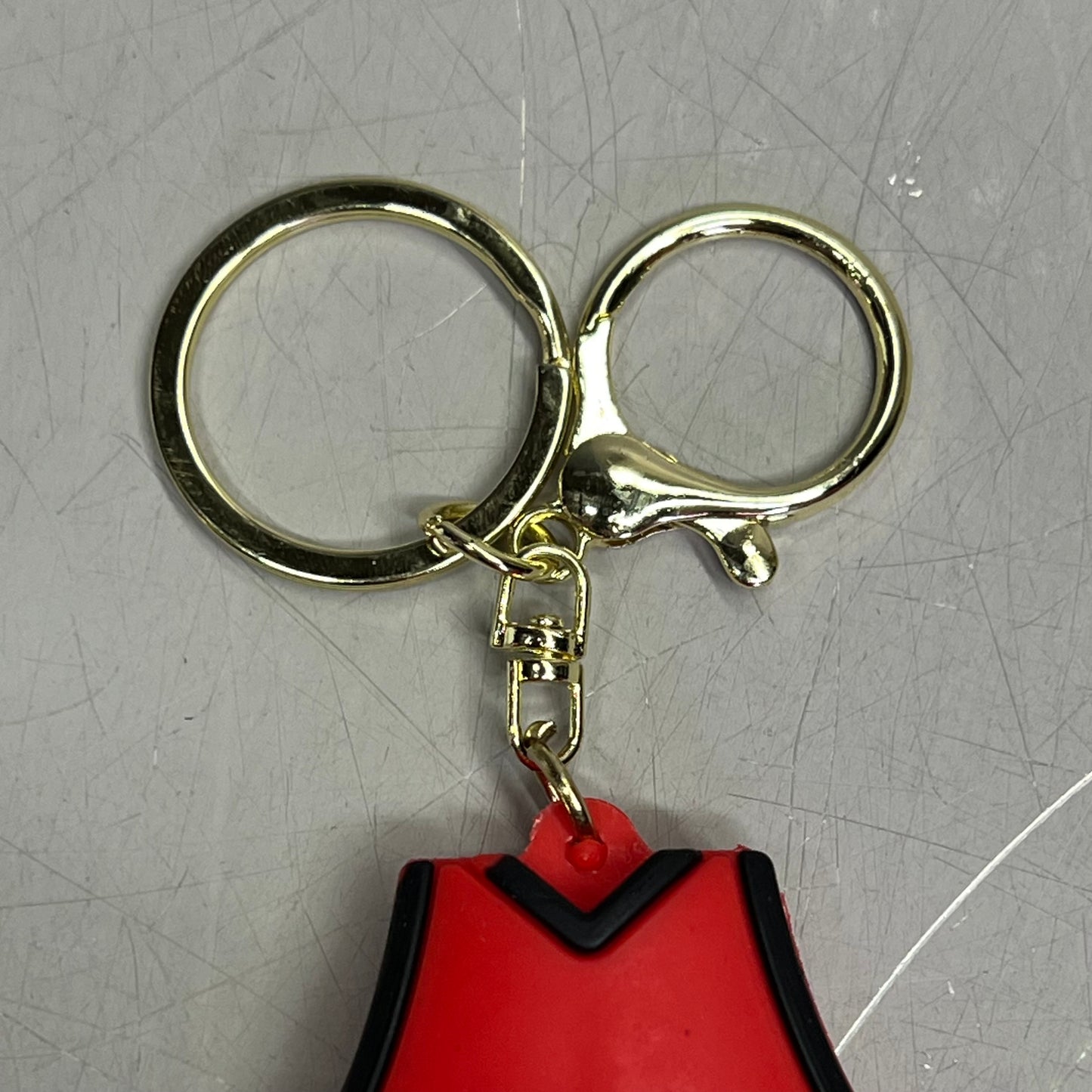 MICHAEL JORDAN (12 Pieces) Chicago Bulls Number "23" Jersey Keychain Red