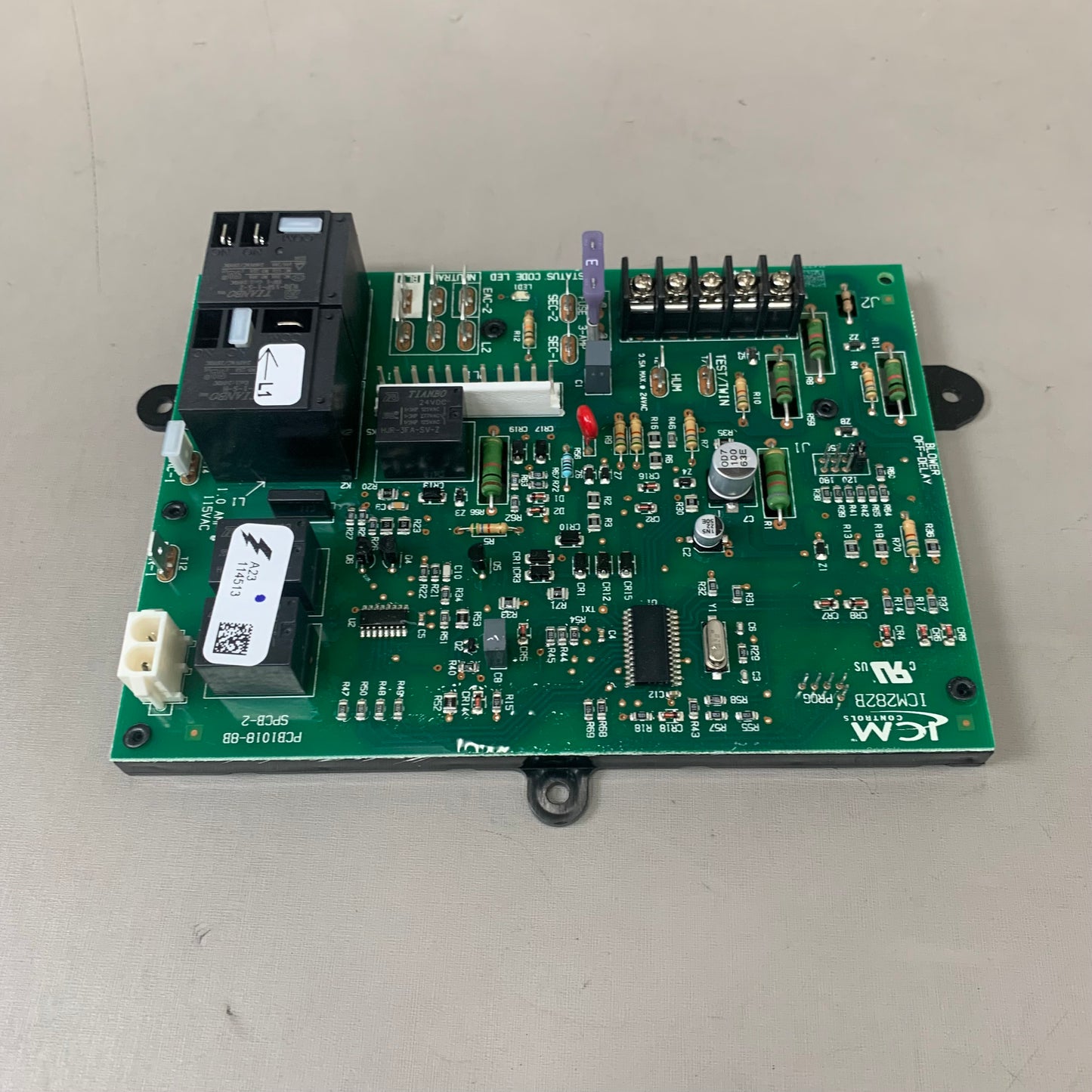 ICM CONTROLS Furnace Fixed Speed Control Module Green 2882B