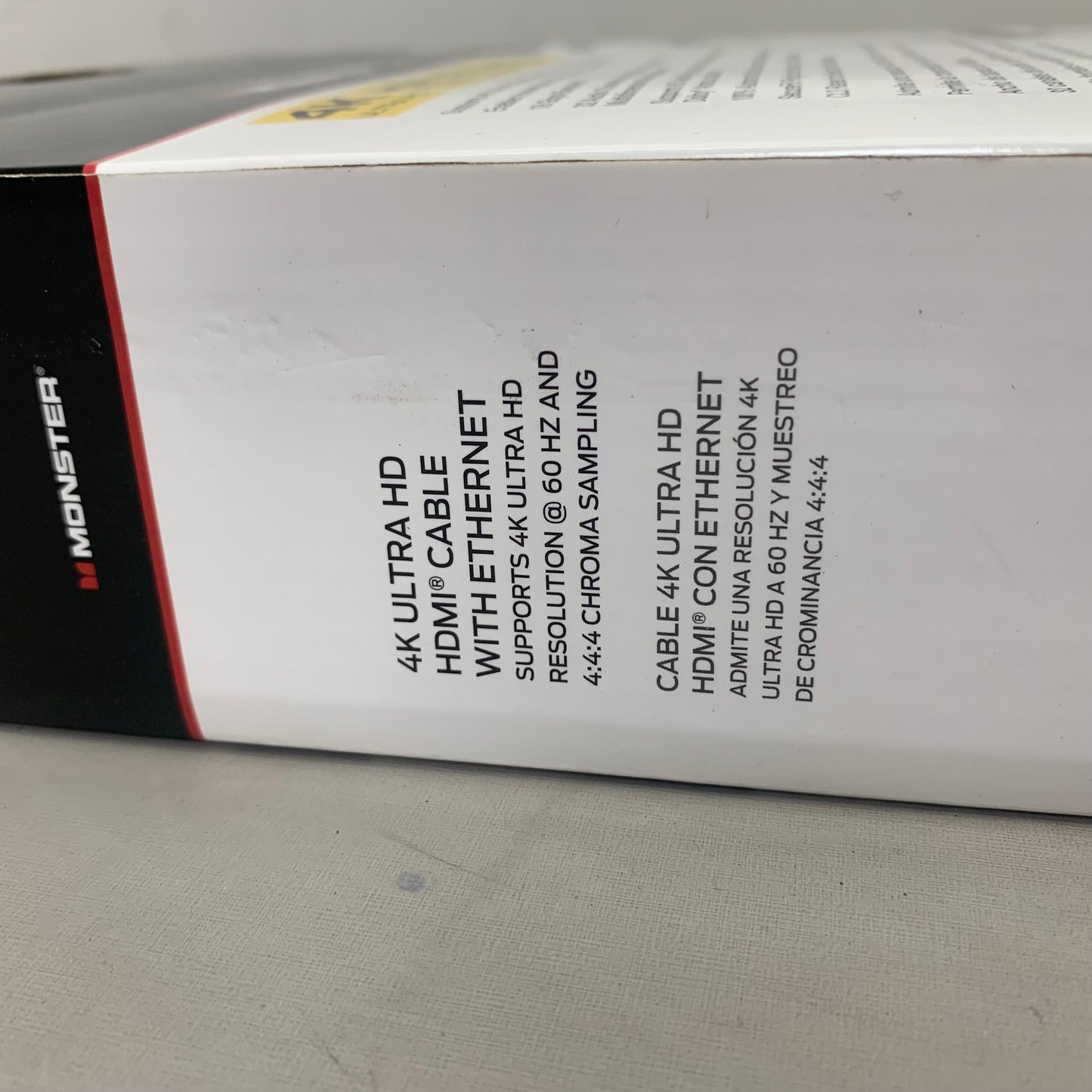 MONSTER Just Hook it Up 4K Ultra HD HDMI Cable W/ Ethernet 30ft Black JHIU0146