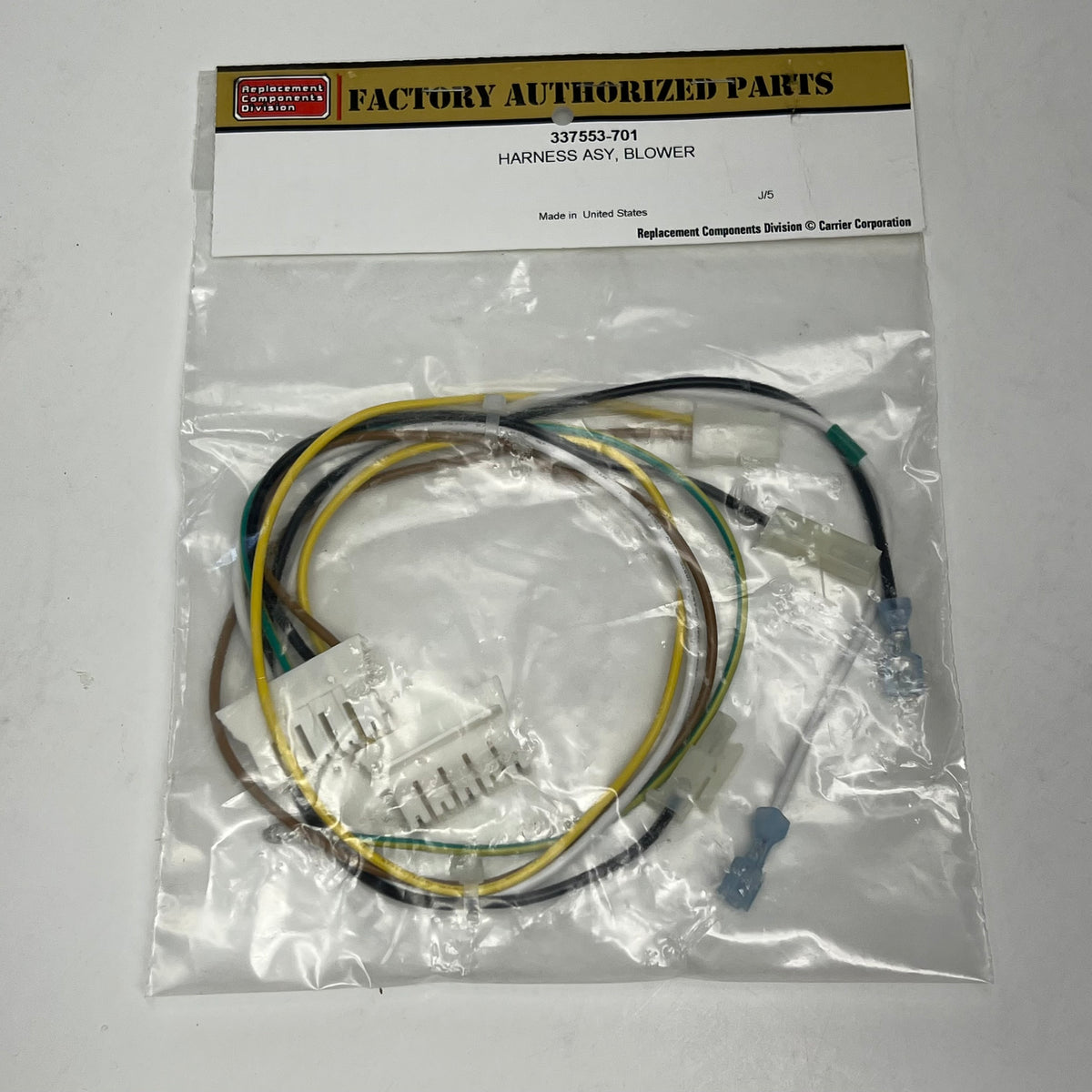 CARRIER Hvac Blower Motor Kit Commercial Grade 115V 6.7 A 1/2 HP RC6600108