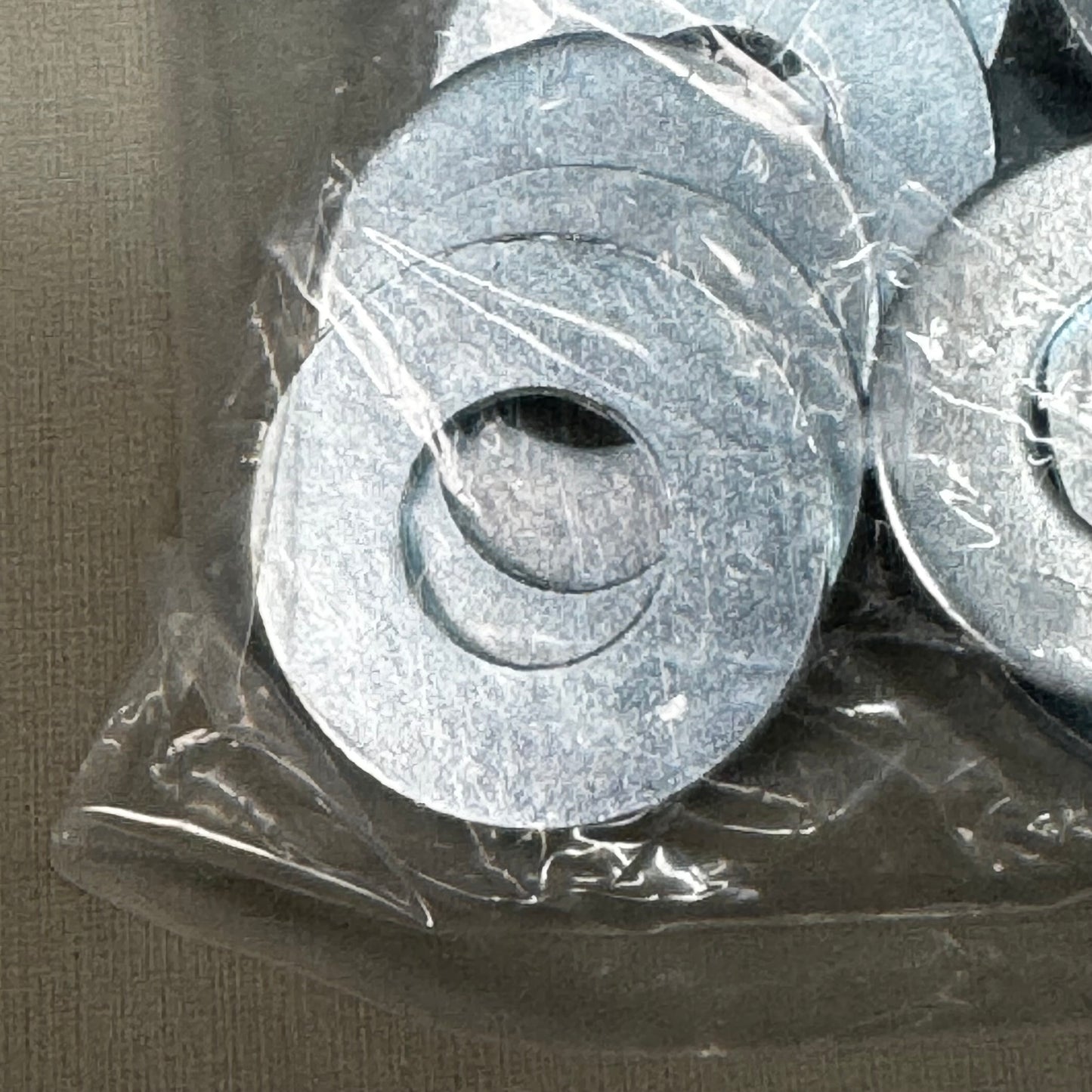 PHD MANUFACTURING (500 PEICE) 3/8" USS Flat Washers Low Carbon Zinc CR3 121522-M