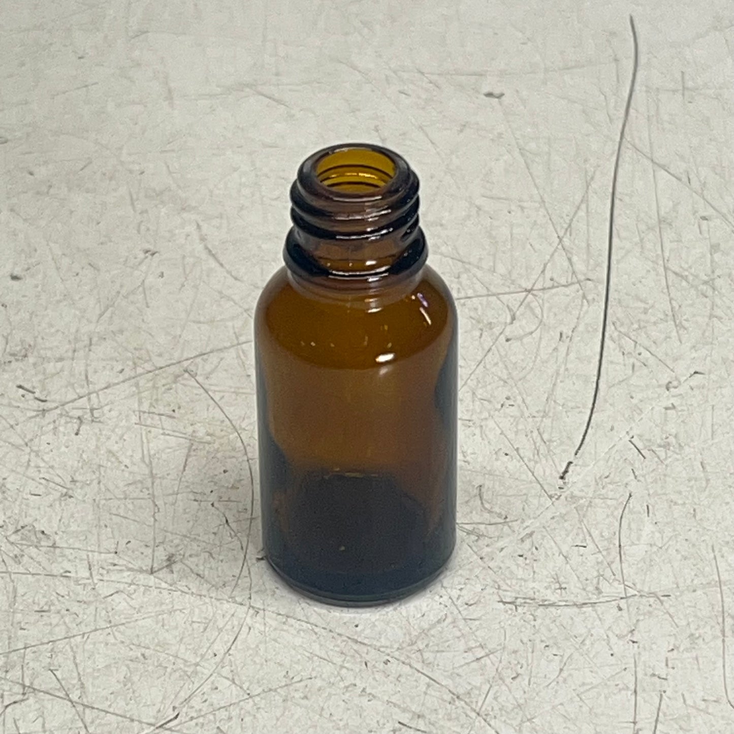 ZA@ P & P INTERNATIONAL (468 PACK) Glass Bottles (NO LIDS) 13ml 18/415 Mouth Amber