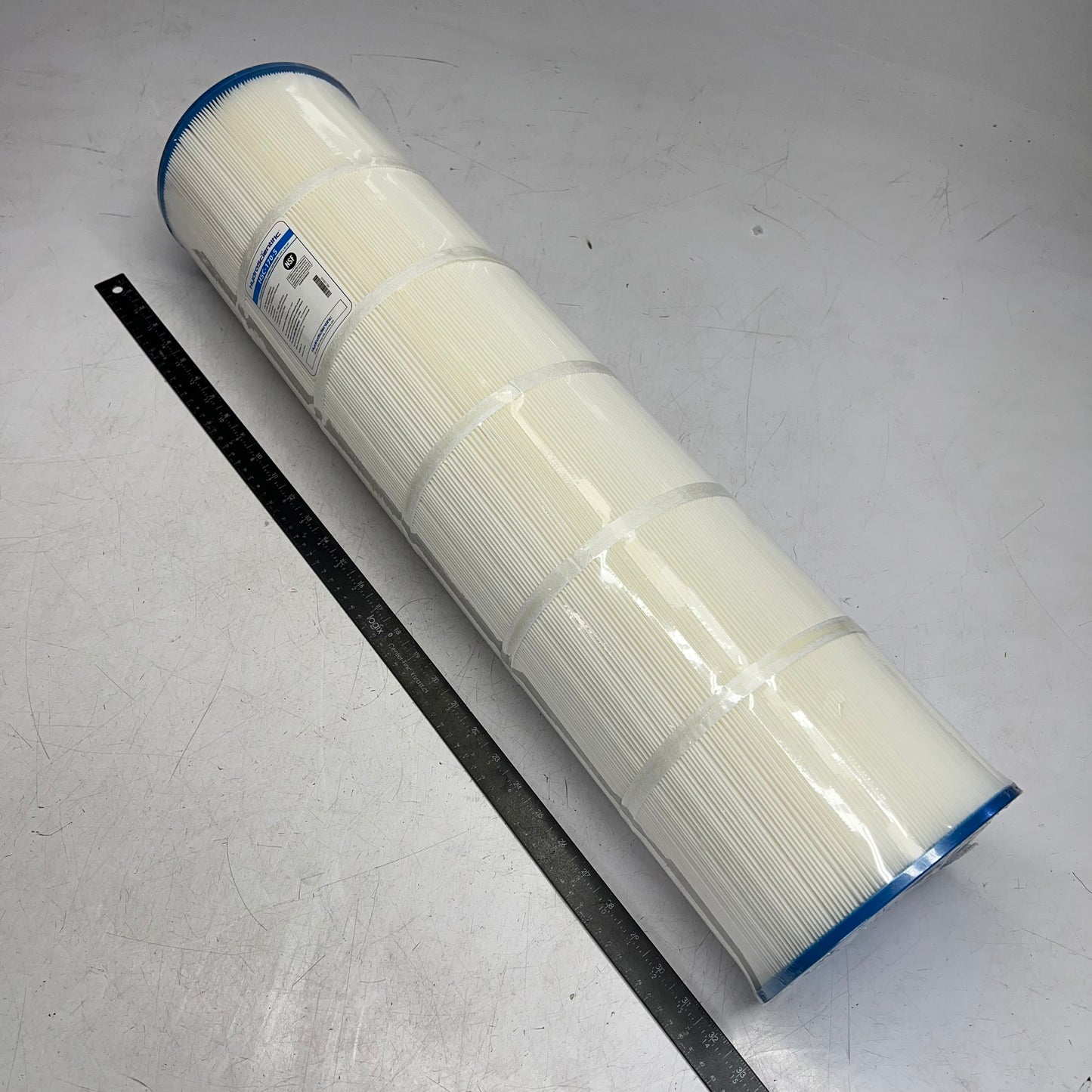 HYDROSCIENTIFIC High Flow Pleated Polyester Cartridge 7 3/4"x30 3/4" 5M HSC-170