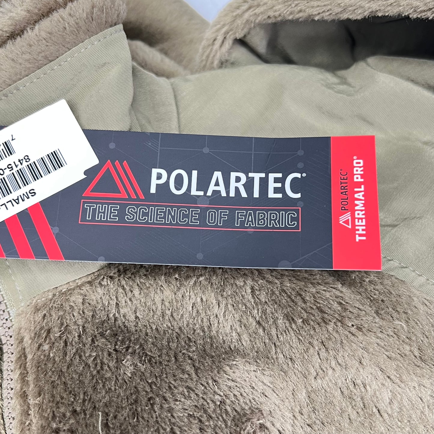 POLARTECK Us Army Thermal Pro Fleece Jacket Gen 3 Cold Weather Sz Small Green