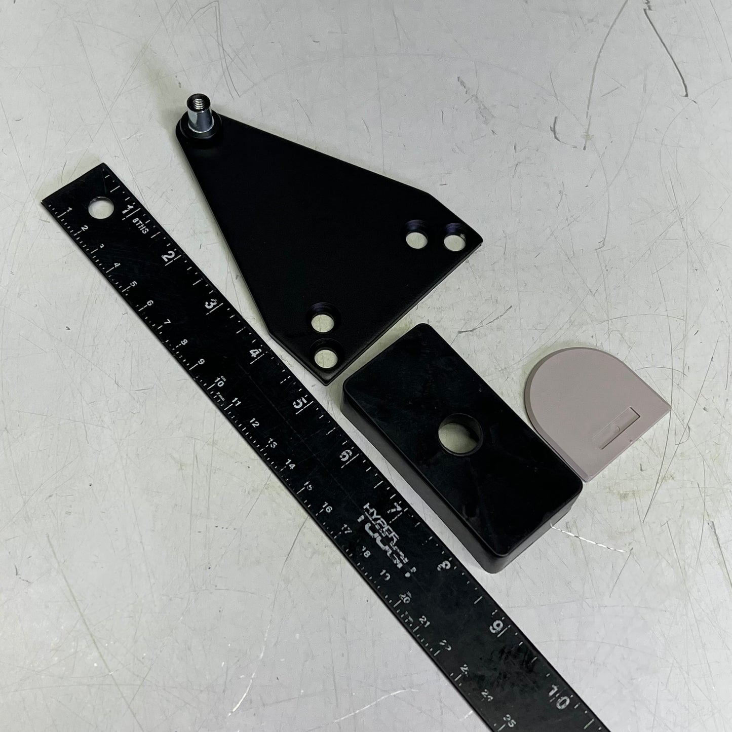 FALCON Rw/PA Door Closer Grade 1 Fully Adjustable Sizes 1-6 Matte Black SC81A