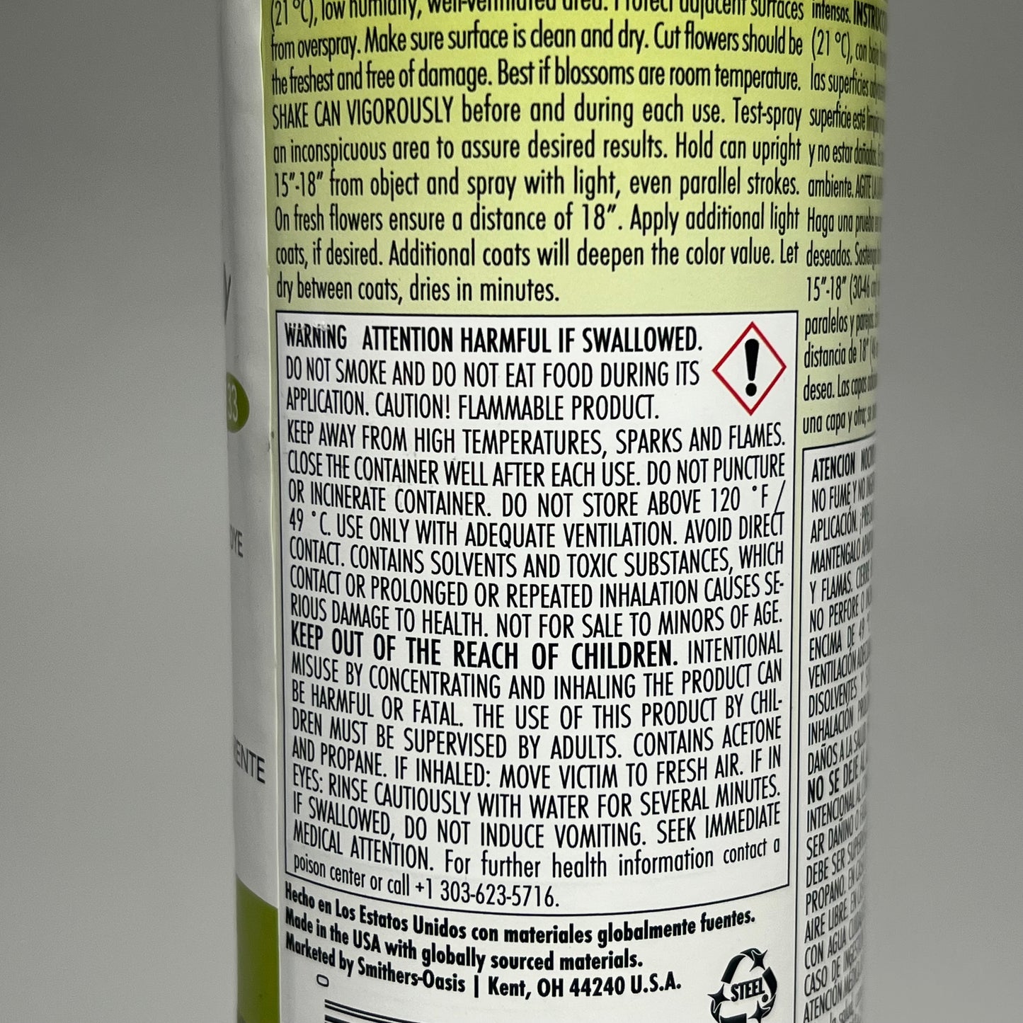 DESIGN MASTER (2 PACK) Just For Flowers Transparent Dye Spray 11 Oz Fresh Green