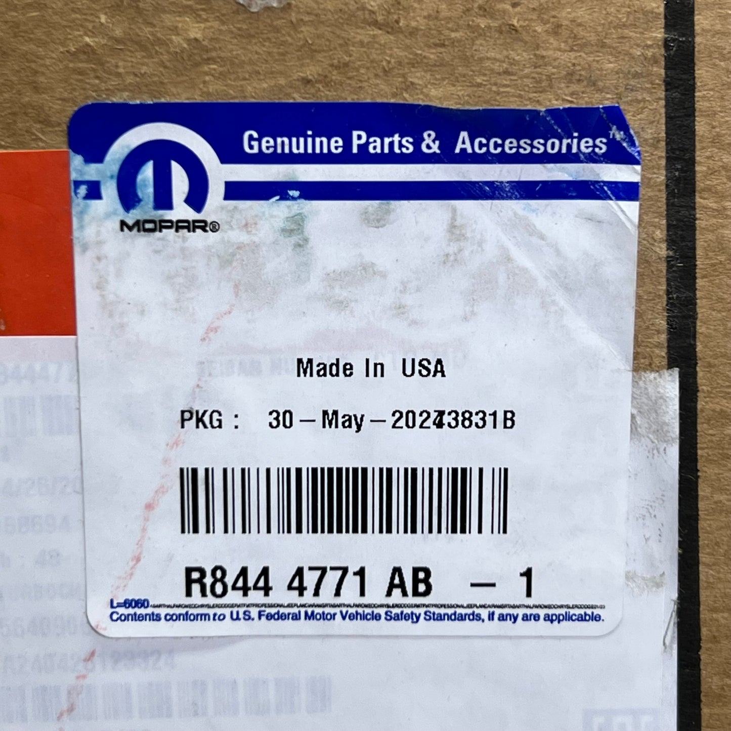 MOPAR Turbocharger Assembly Sz 12"L X 11"H  R8444771AB-1 (Minor Damage/Pictures)