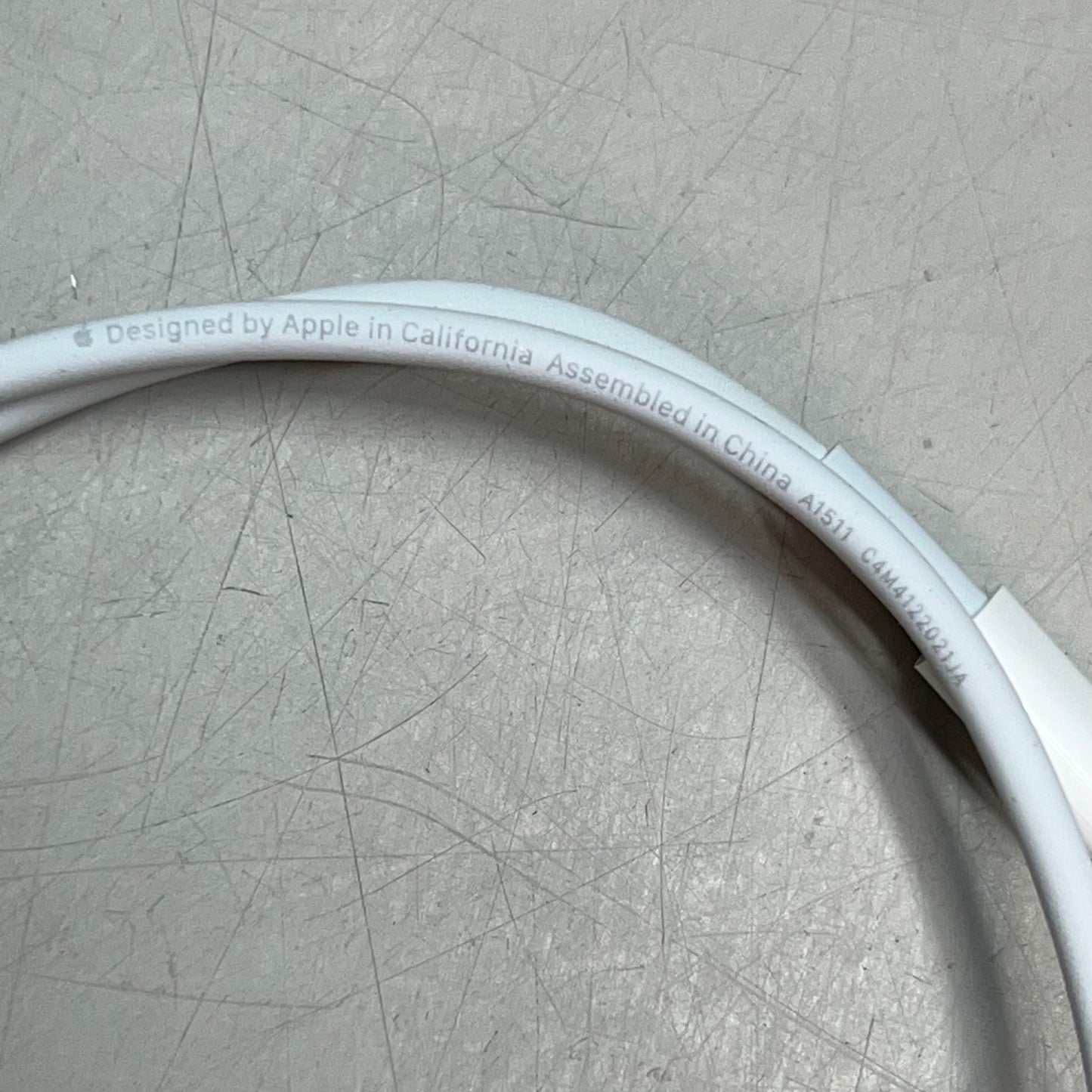 APPLE Fast Charging Lighting To USB Cable (0.5M) White ME291AM/A (Return)