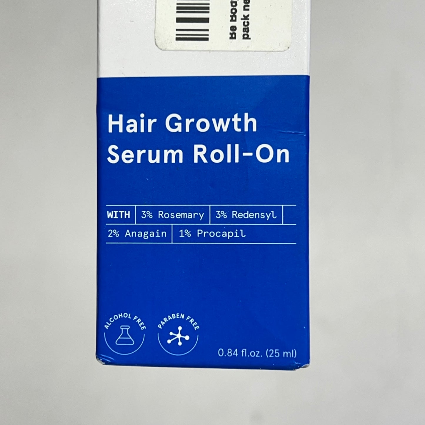 BE BODYWISE Hair Growth Serum Roll On For Thinning & Re-growth 0.84 Fl Oz