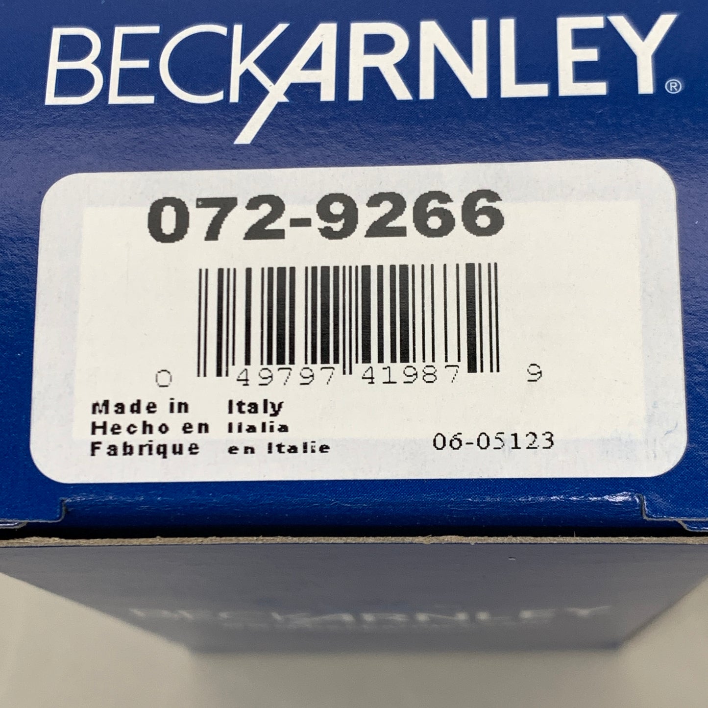 BECK ARNLEY Drum Brake Wheel Cylinder for Toyota Vehicles 072-9266