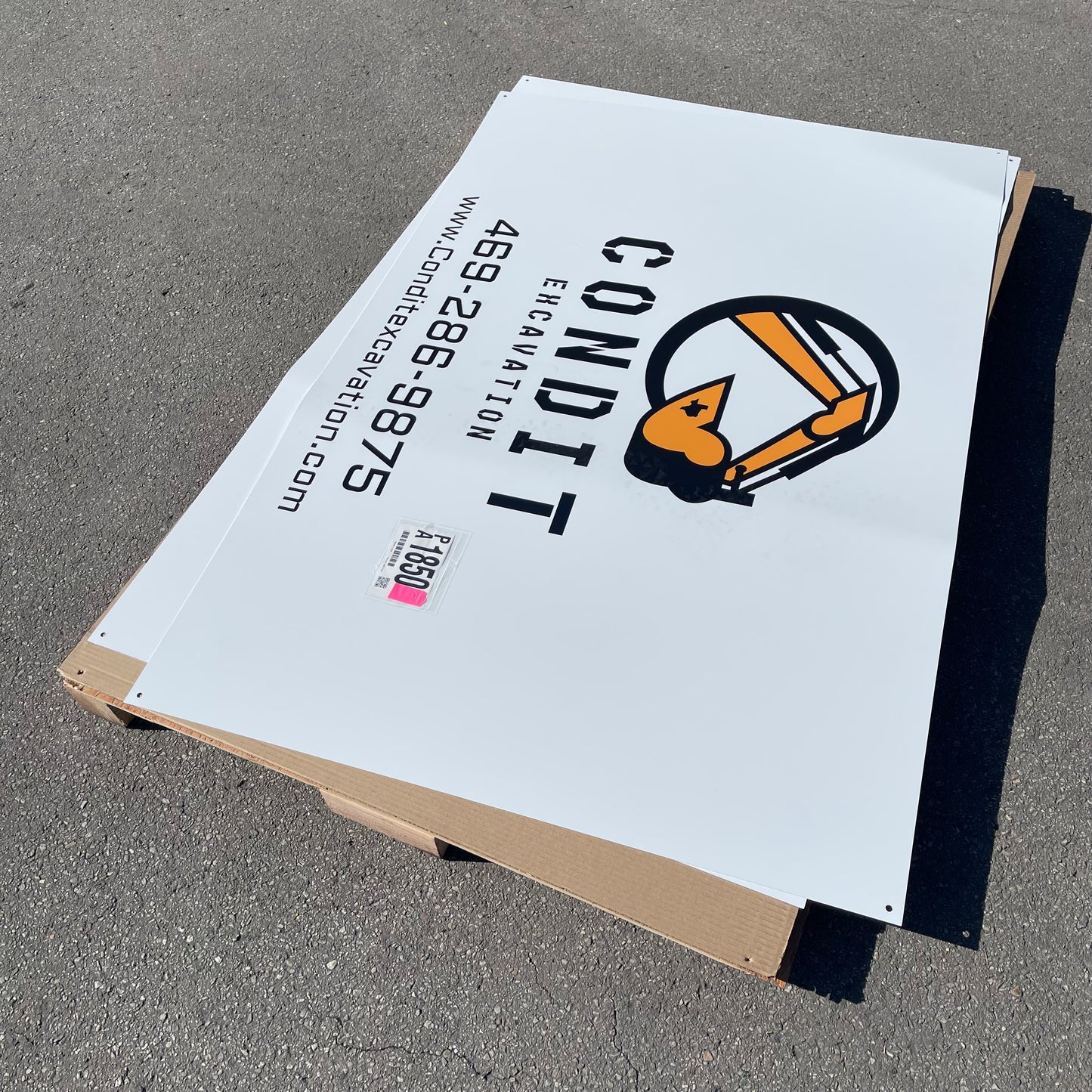 ZA@ MIXED Aluminum Signs 72”x48” (AS-IS)