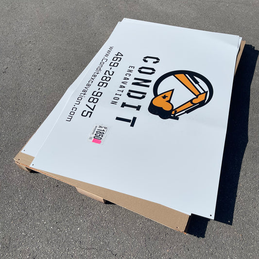 ZA@ MIXED Aluminum Signs 72”x48” (AS-IS)
