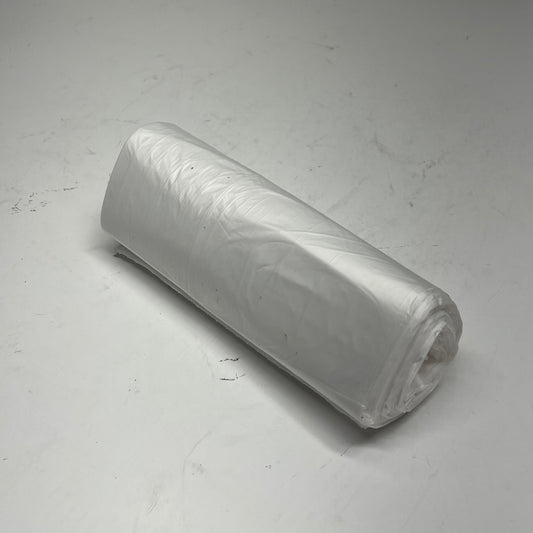 RADIANCE  (200 PACK) Can Liners 17 Micron 38"x60" Fits 60 Gal Natural 128165