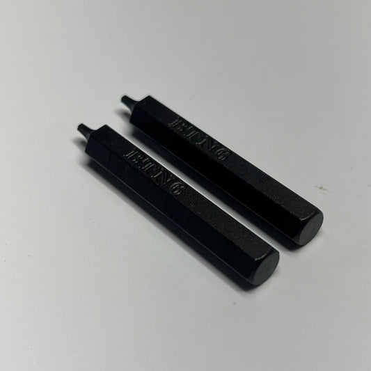 (2 PACK) Quick-out Extractor for #6 Button Head Socket Cap Screws Black ZEXTB-6