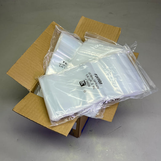ELKAY PLASTICS (1000) LD Seal Top Poly Bags 5 in. x 8 in. F20508