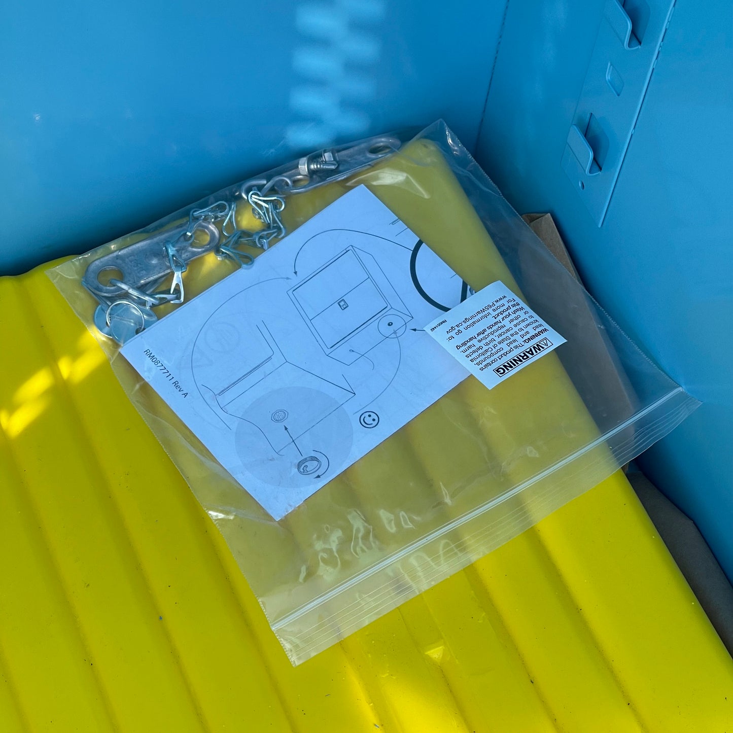 Z@ Pallet of JUSTRITE Sure-Grip EX Acid and Corrosive Storage Cabinet 45 Gal Capacity 65"x43.5"x18" (A)