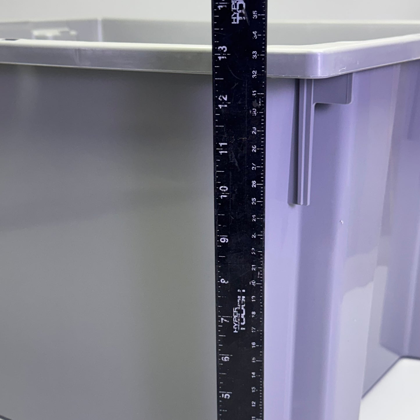 QUANTUM STORAGE SYSTEMS (3 PACK) Stack And Nest Container 19"W x 20"L x 13"H Grey SNT230GY