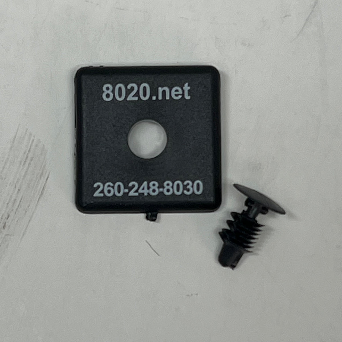 80/20 (25 PACK) 10 Series End Cap W/ Push-in Fastener 1" X 1" Black 2015