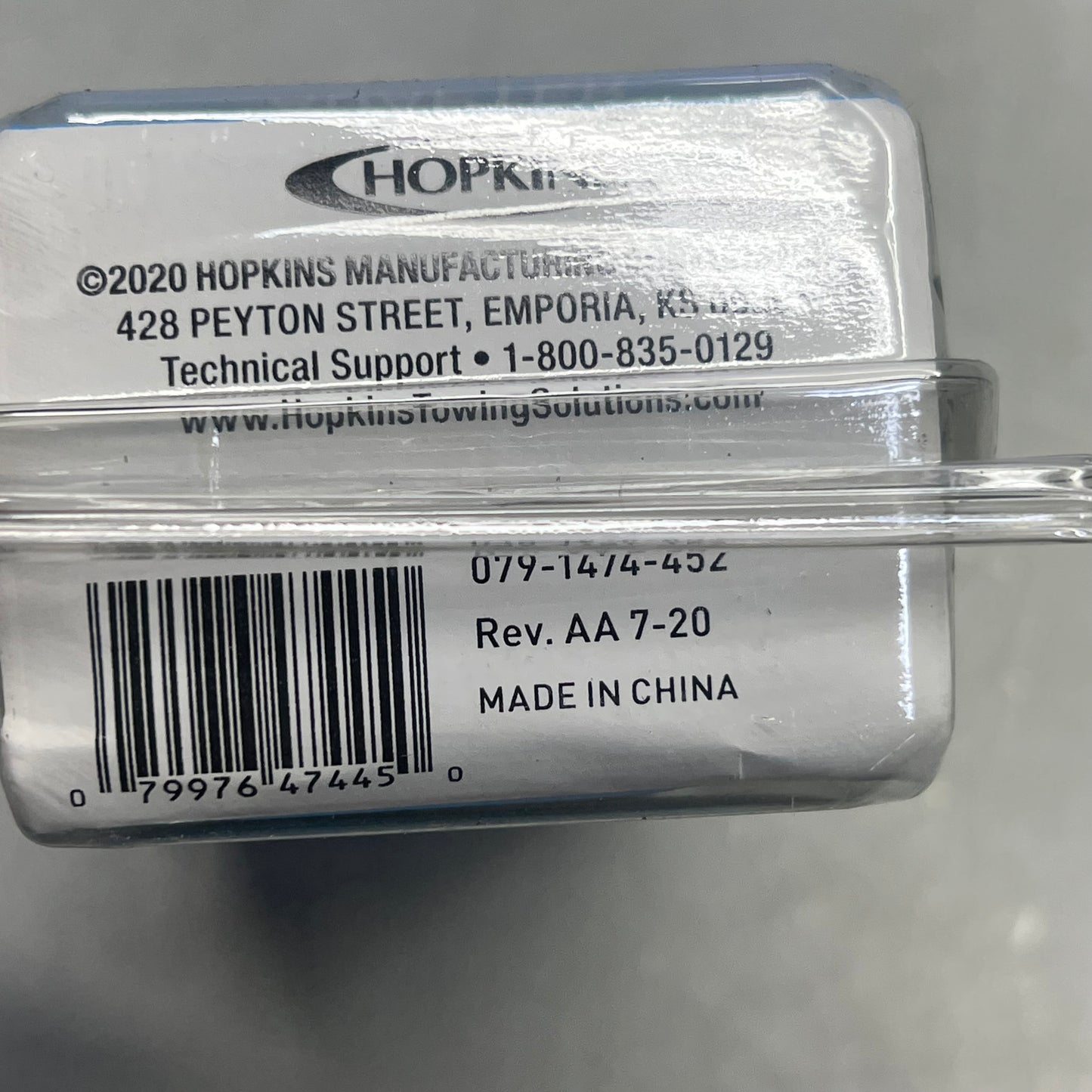 HOPKINS 7 Round To 6 Round Adapter Impact & Corrosion Resistant Black 47445