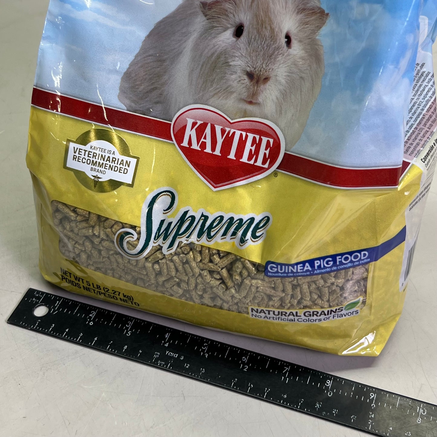 KAYTEE (2 PACK) Supreme Guinea Pig Food 5Lbs BB 01/01/2026