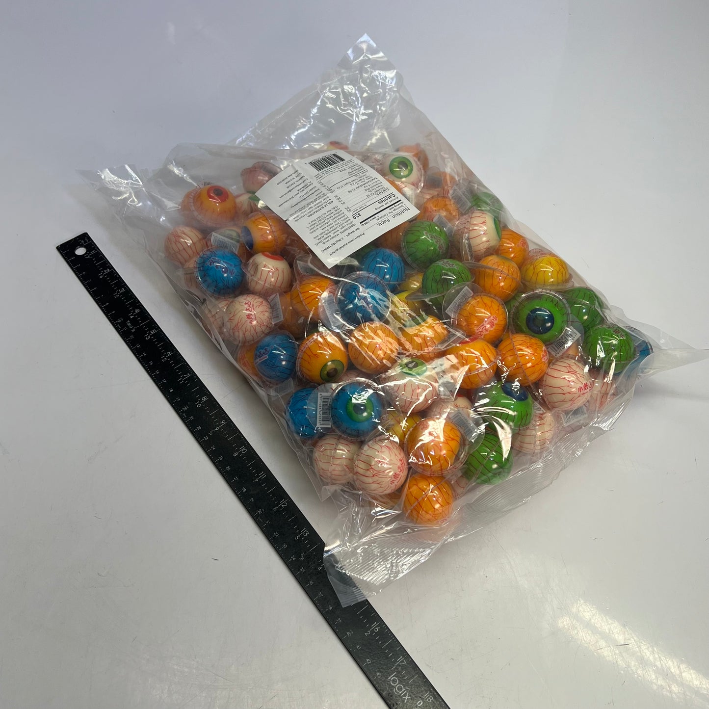 DEER DADA (5 LBS PACK) Eyeball Gummy Candy W/ Surprise Filling BB 05/26