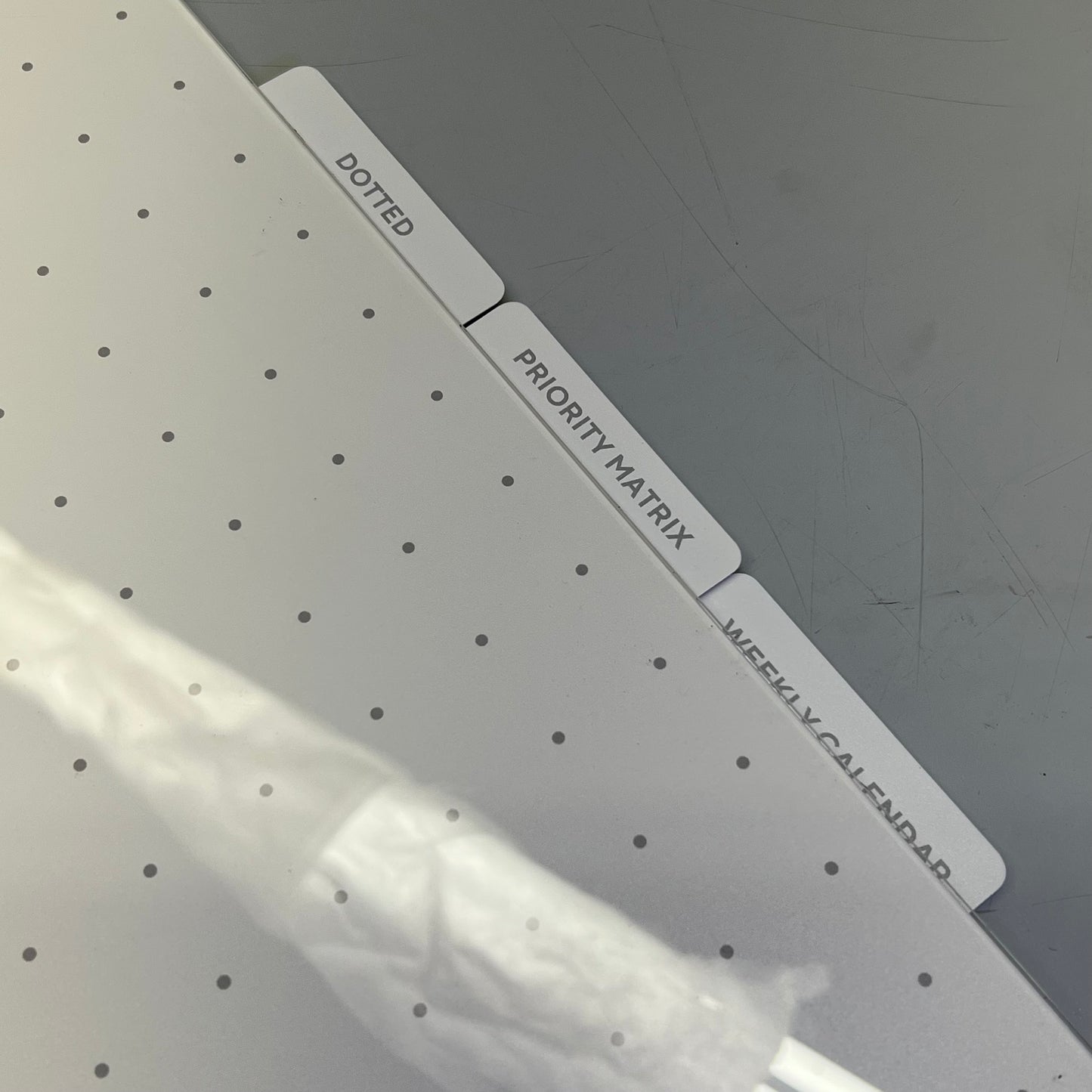 TRU RED Glass Templated Magnetic Glass Dry-Erase Whiteboard 3'x2' White TR62139