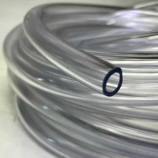 MASTERKLEER PVC Pvc Tubing Clear Sz 25'L x 10mm inside x 14mm outside T0394079156-25