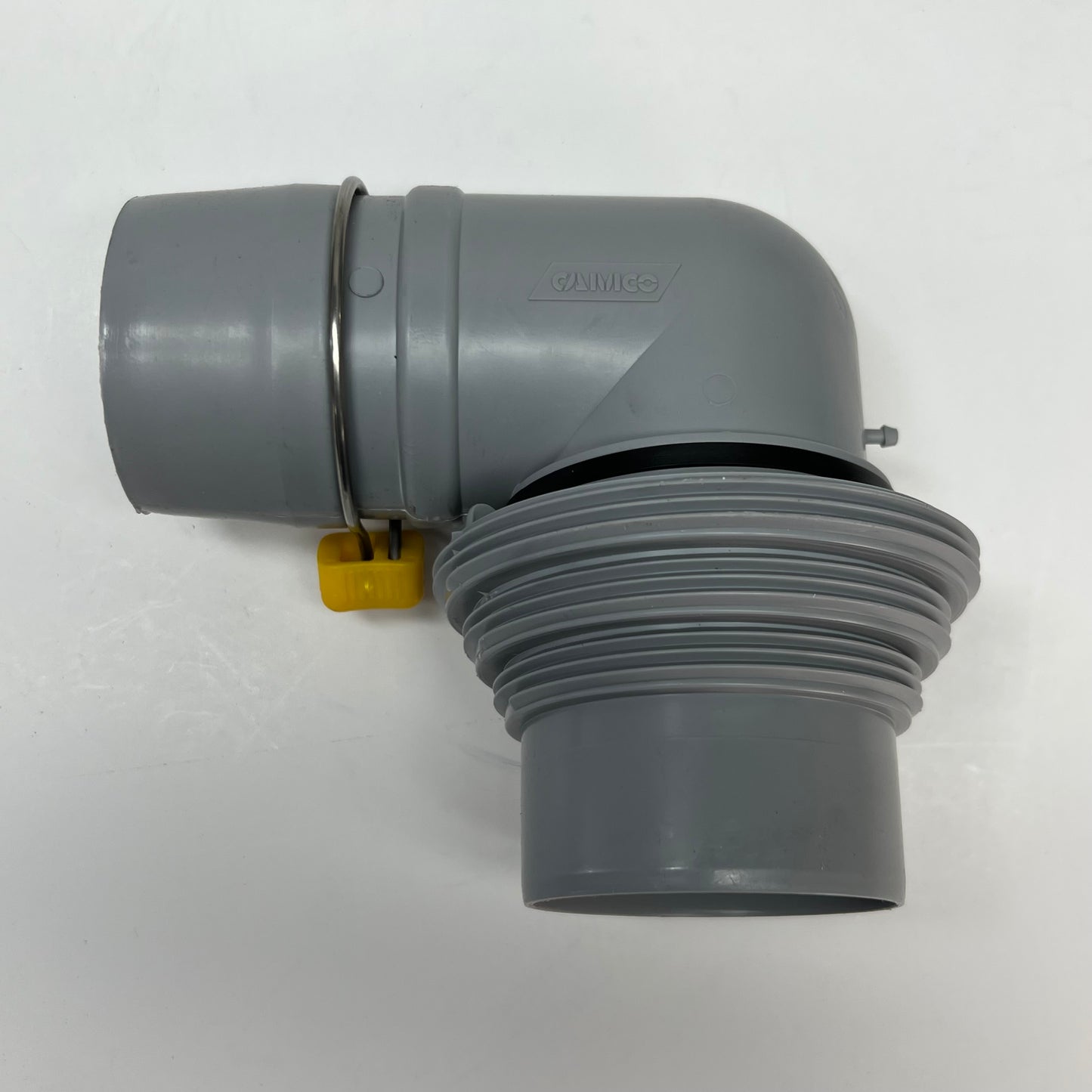 CAMCO Rv Sewer Elbow & 4 in 1 Adapter 3" Grey 39144