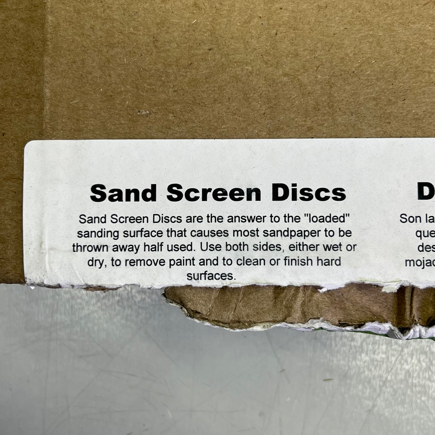 AMERICO (10 PACK) Sand Screen Discs Aggressive Removal 80 Grit - 17" 508017