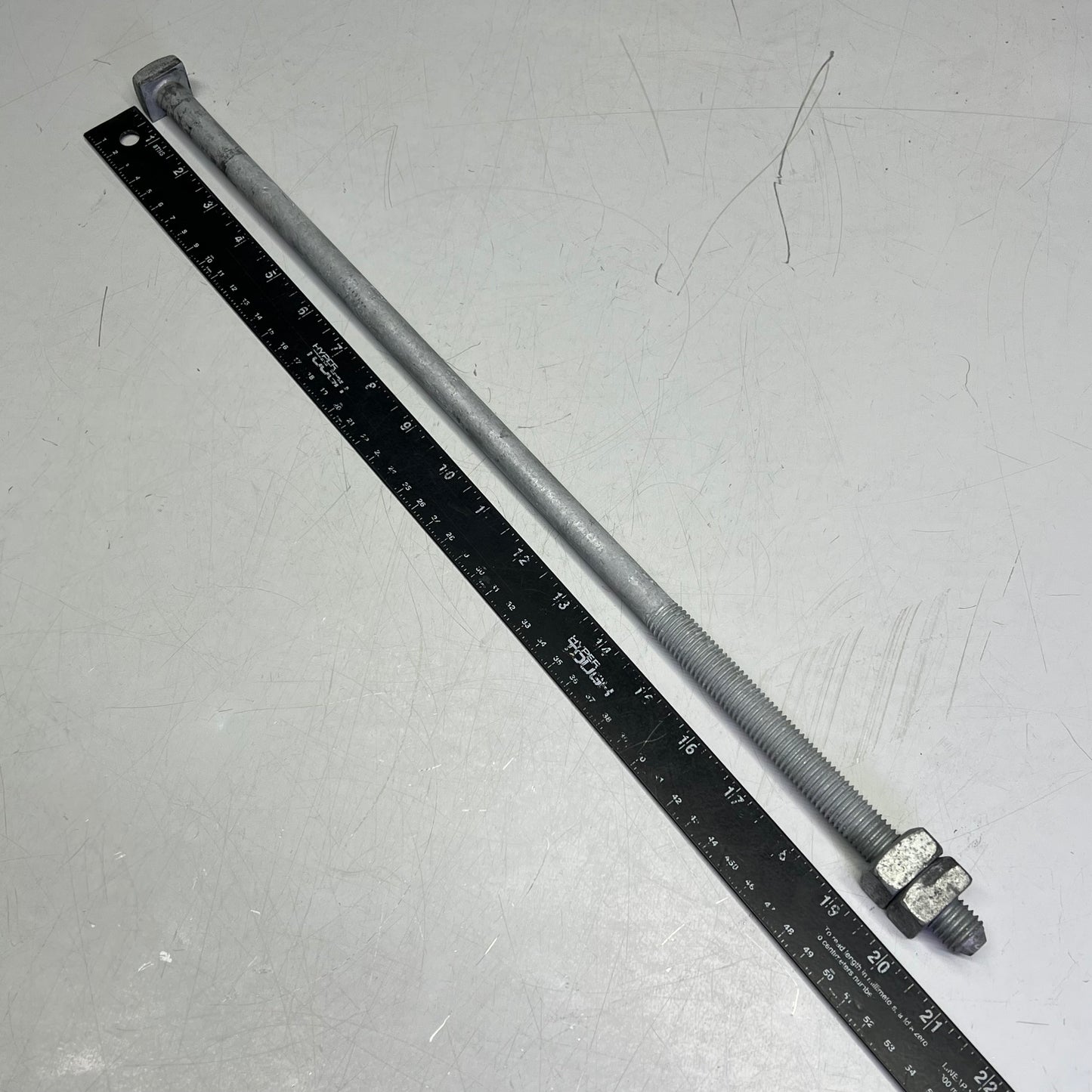 ALLIED BOLT (5 PACK) Cable Suspension Bolt 5/8"x20" - 6" Thread Length 8286